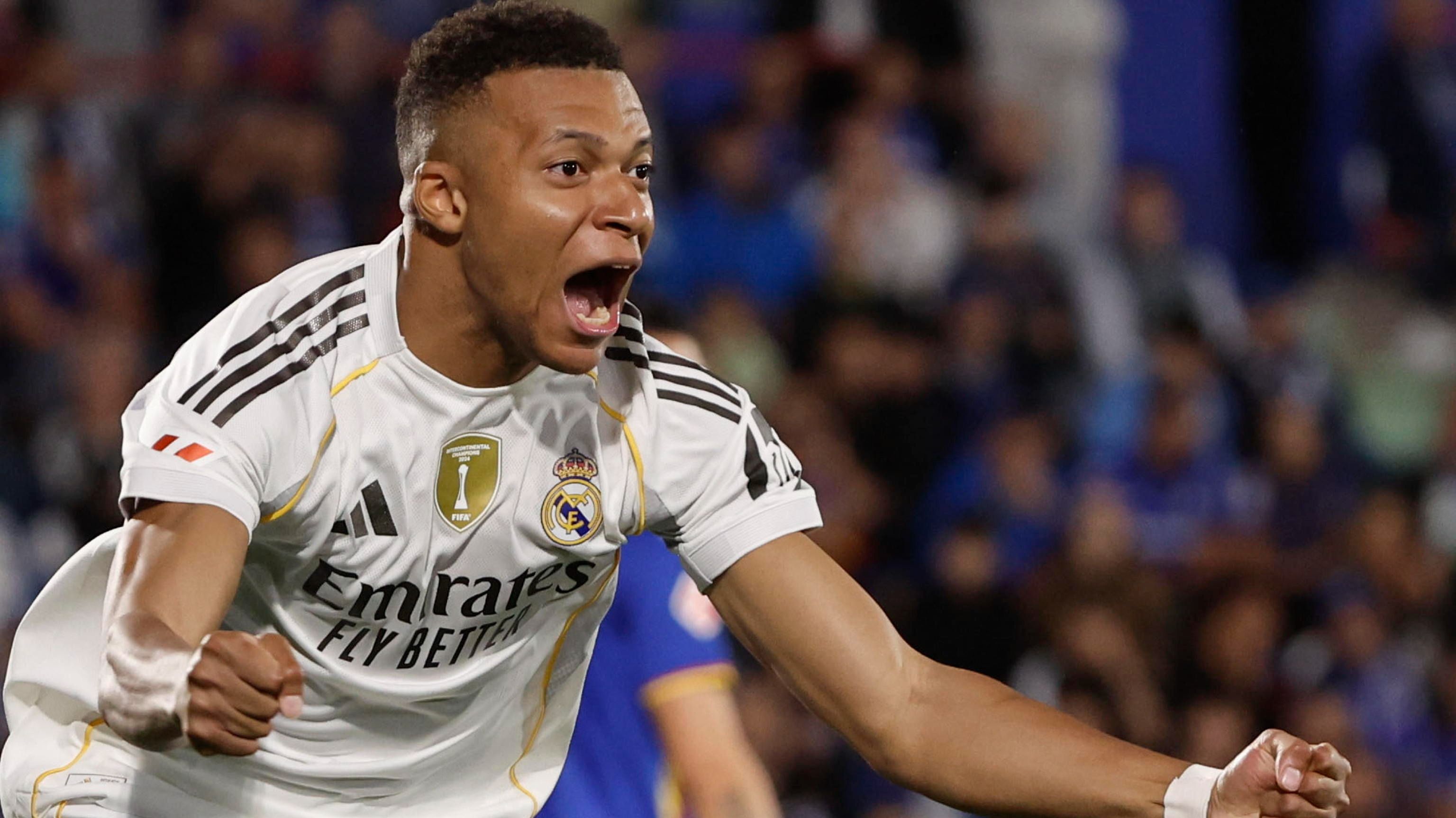 Kylian Mbappé, centravanti francese del Real Madrid