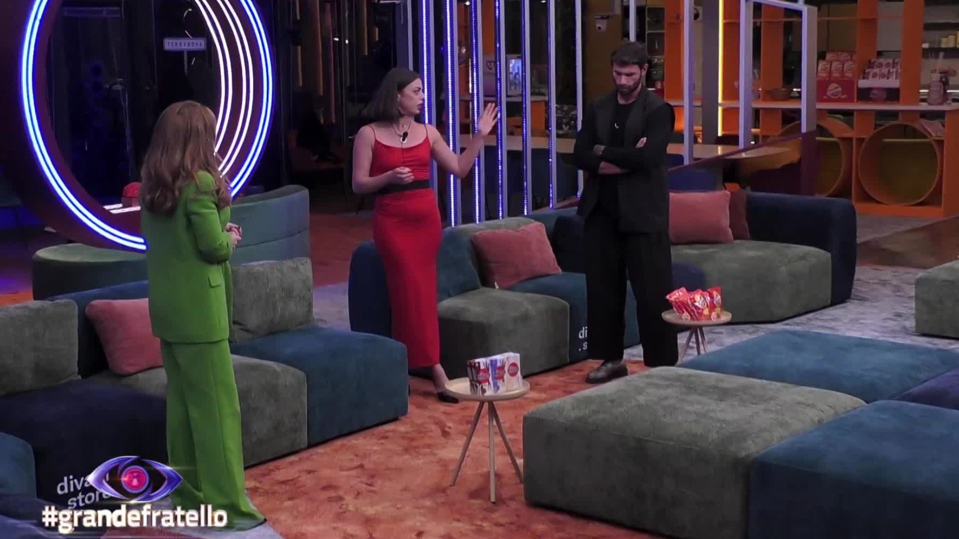 Valentina, Domenico e Benedetta al Grande Fratello