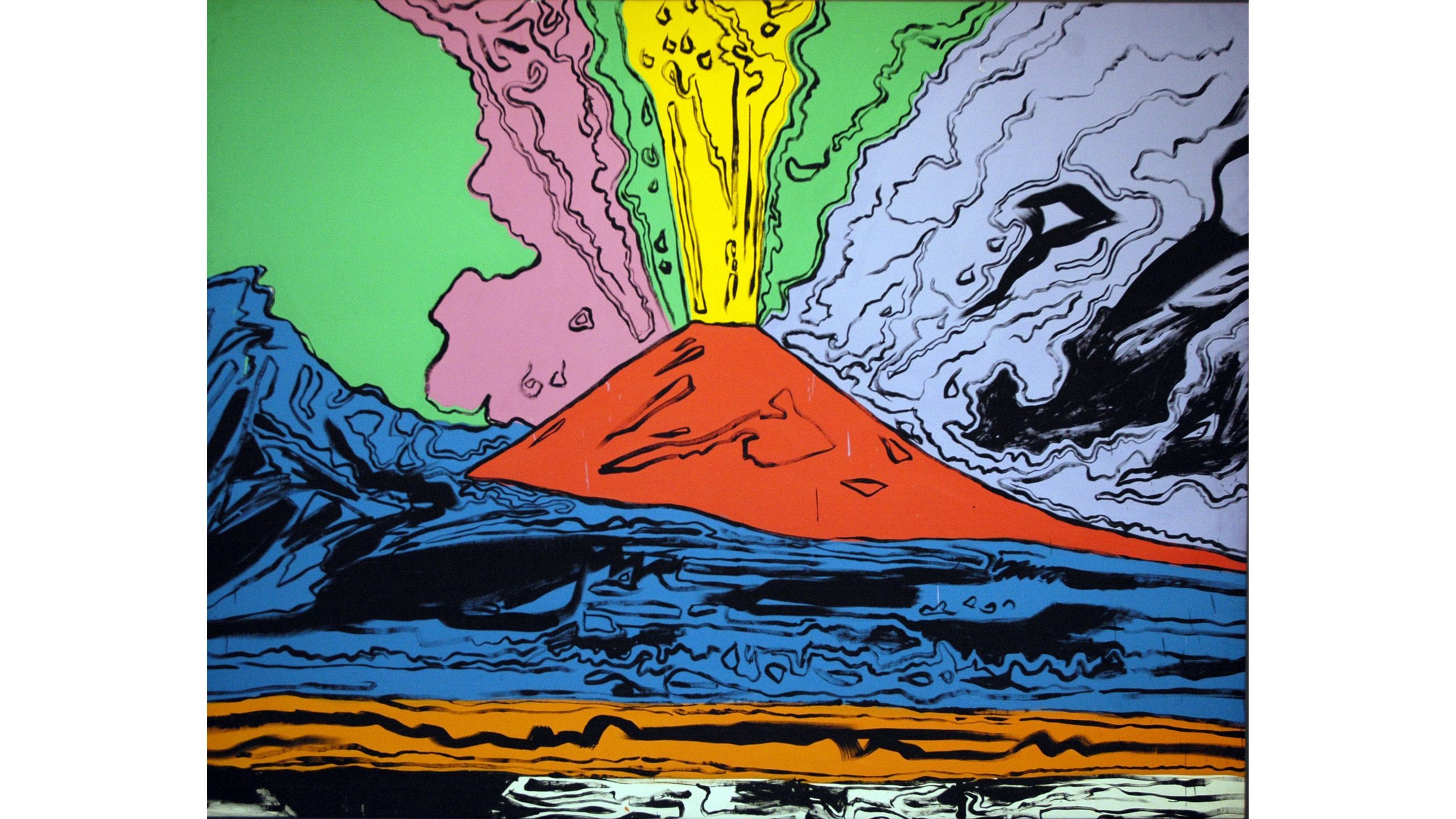 Andy Warhol, Vesuvius - Credits Agf
