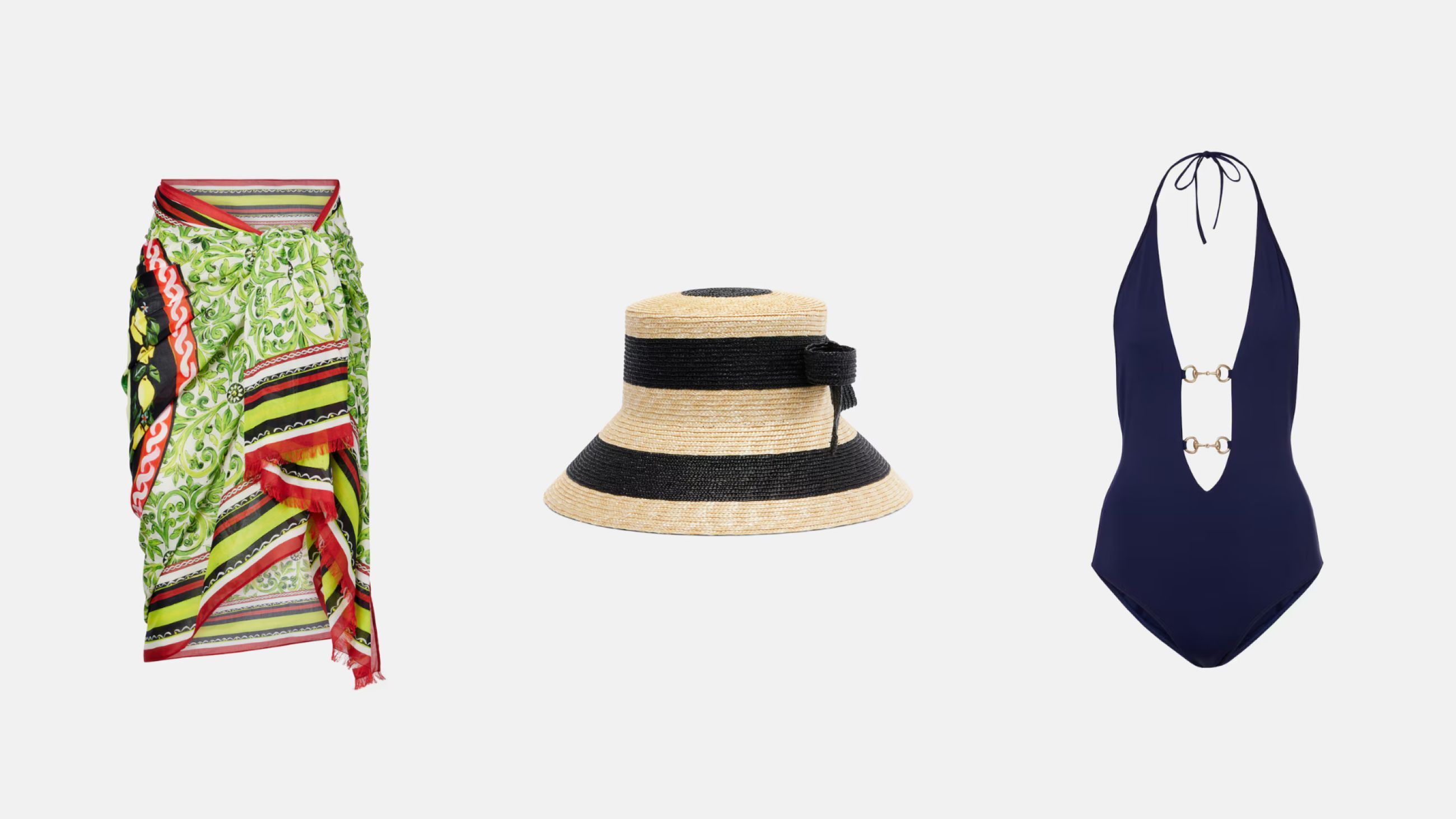 Da sinistra: Dolce&Gabbana; Valentino Garavani; Gucci SS26 - Courtesy Press Office