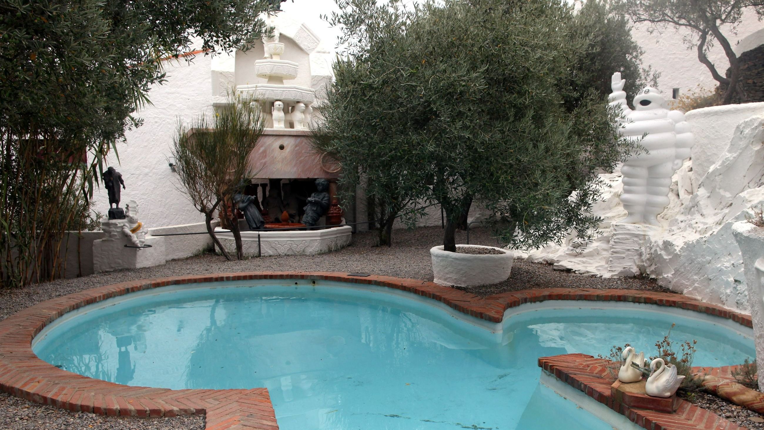 Il giardino della Casa-Museo di Salvador Dalí a Port Ligat, il 18 agosto 2012 a Cadaqués, in Spagna - Credits: Getty Images