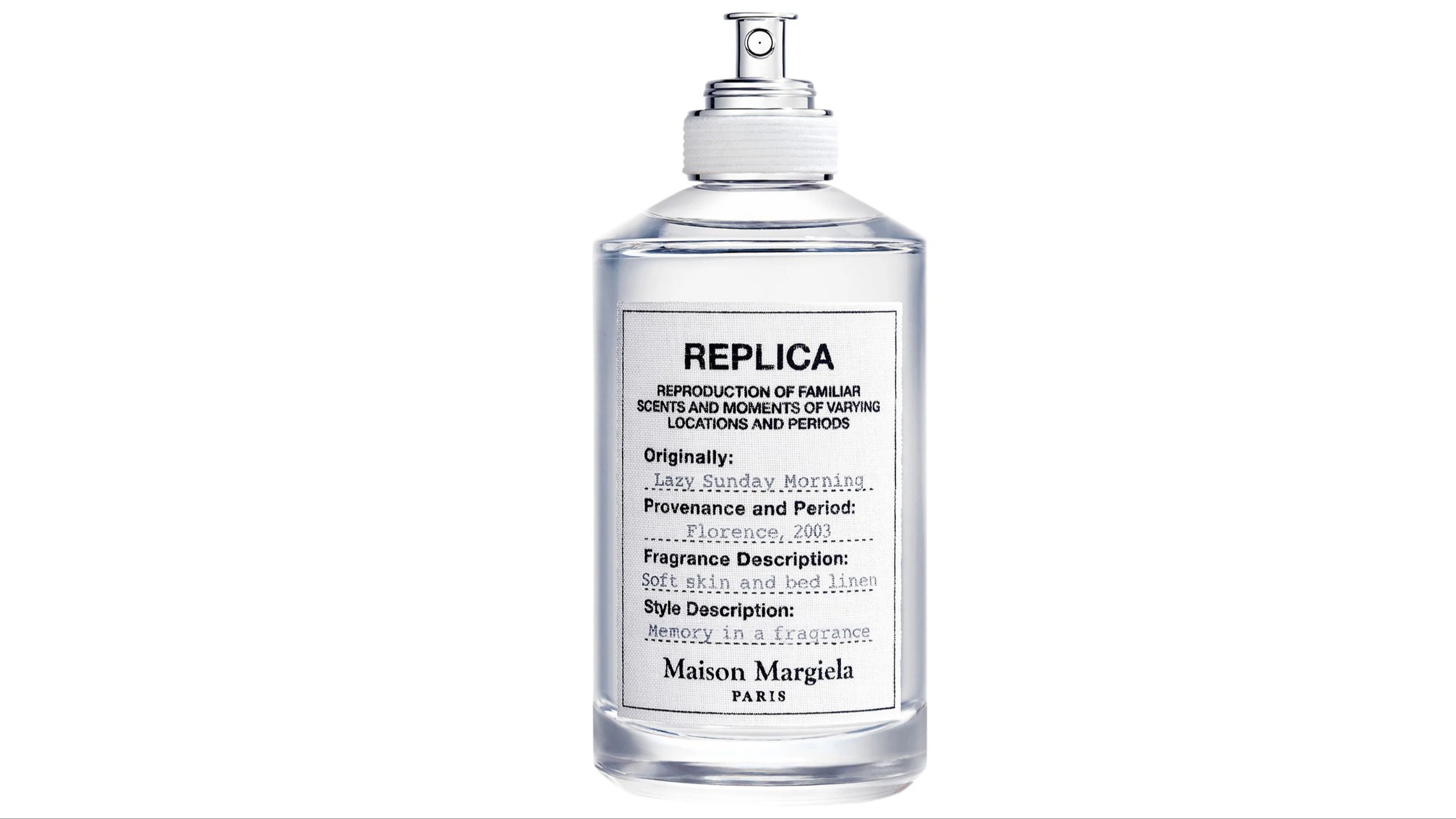 Maison Margiela Replica, Lazy Sunday Morning 
Courtesy Press Office