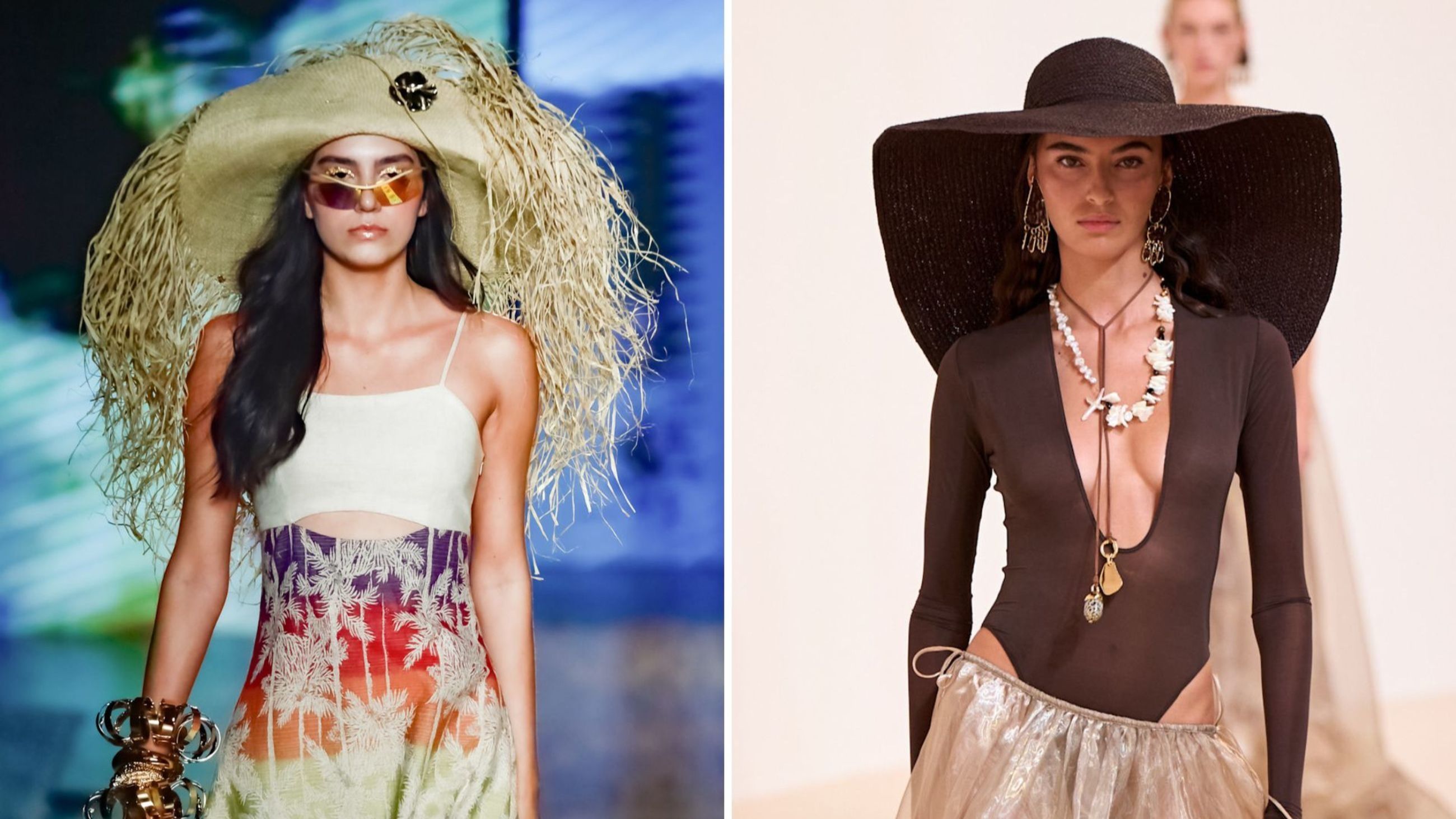 Da sinistra verso destra: Salinas SS25, Zimmermann SS25 Credit Launchmetrics.com/Spotlight