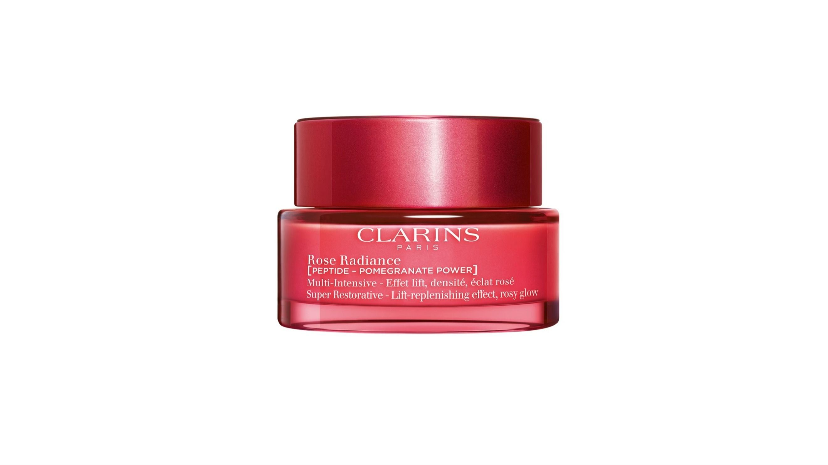 Clarins, Rose Radiance Multi Intensive
Credits: Courtesy Press Office
