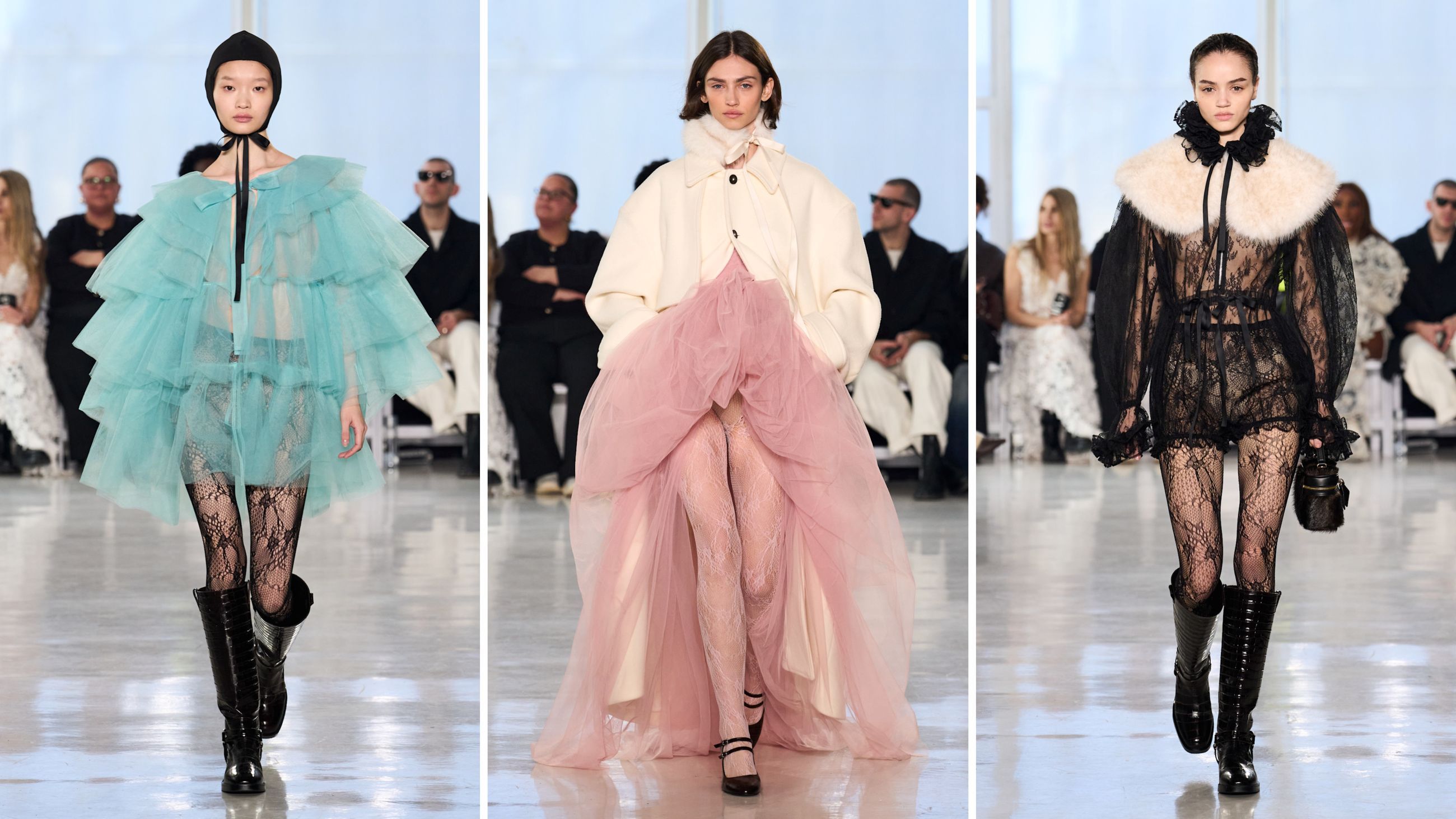 Alcuni look dalla sfilata di Aknvas FW2526 - Credits: Launchmetrics.com/Spotlight