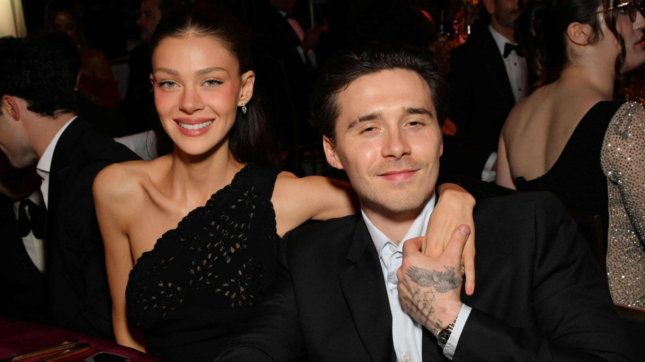 Nicola Peltz Beckham e Brooklyn Peltz Beckham partecipano al 34° Annuale Party di Visione degli Academy Awards della Elton John AIDS Foundation il 15 marzo 2026 a West Hollywood, California - Credits Getty Images