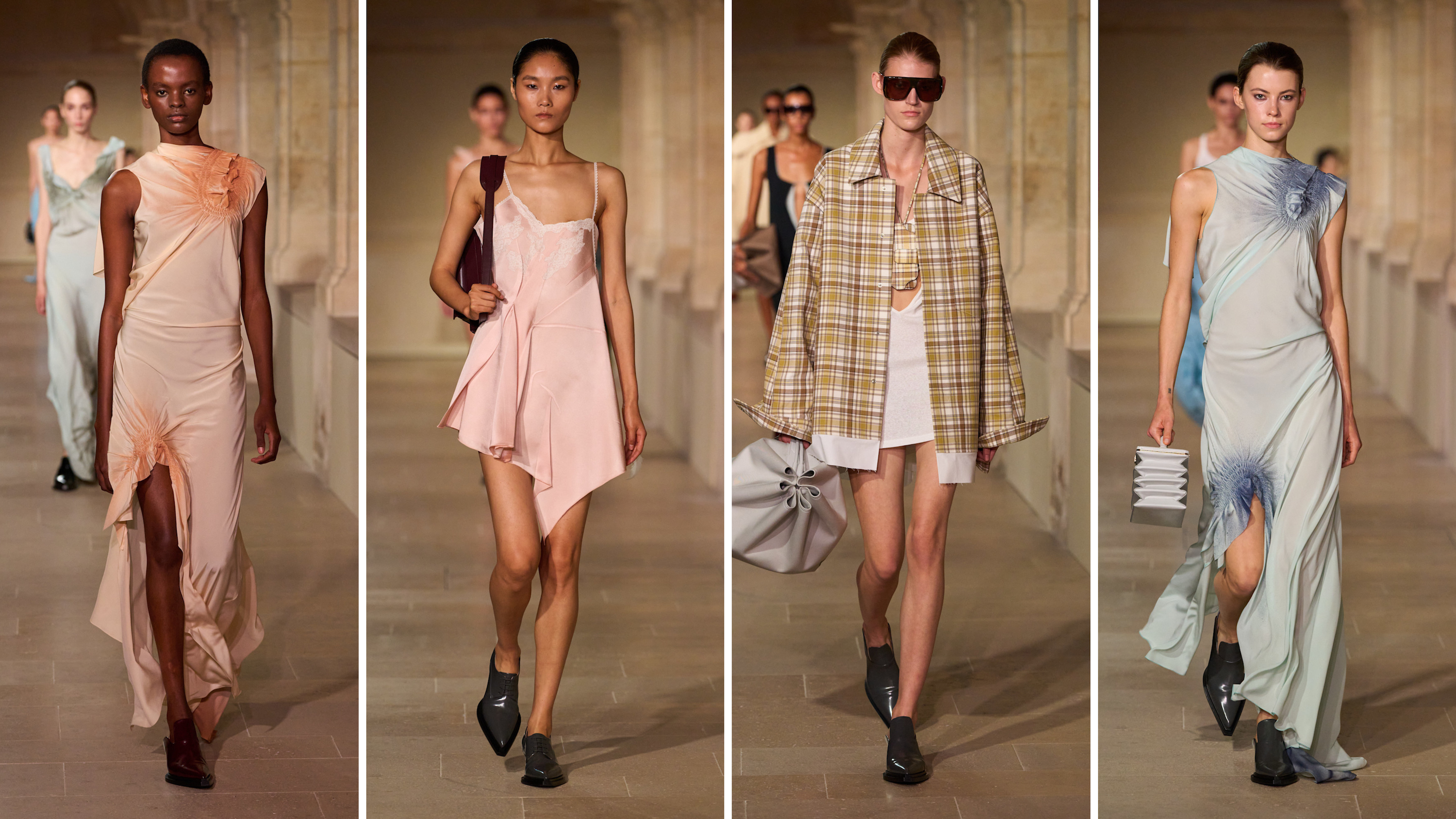 Altri look dalla sfilata di Victoria Beckham SS26; Paris Fashion Week, 3 ottobre 2025
Credits: Launcmetrics.com/Spotlight

