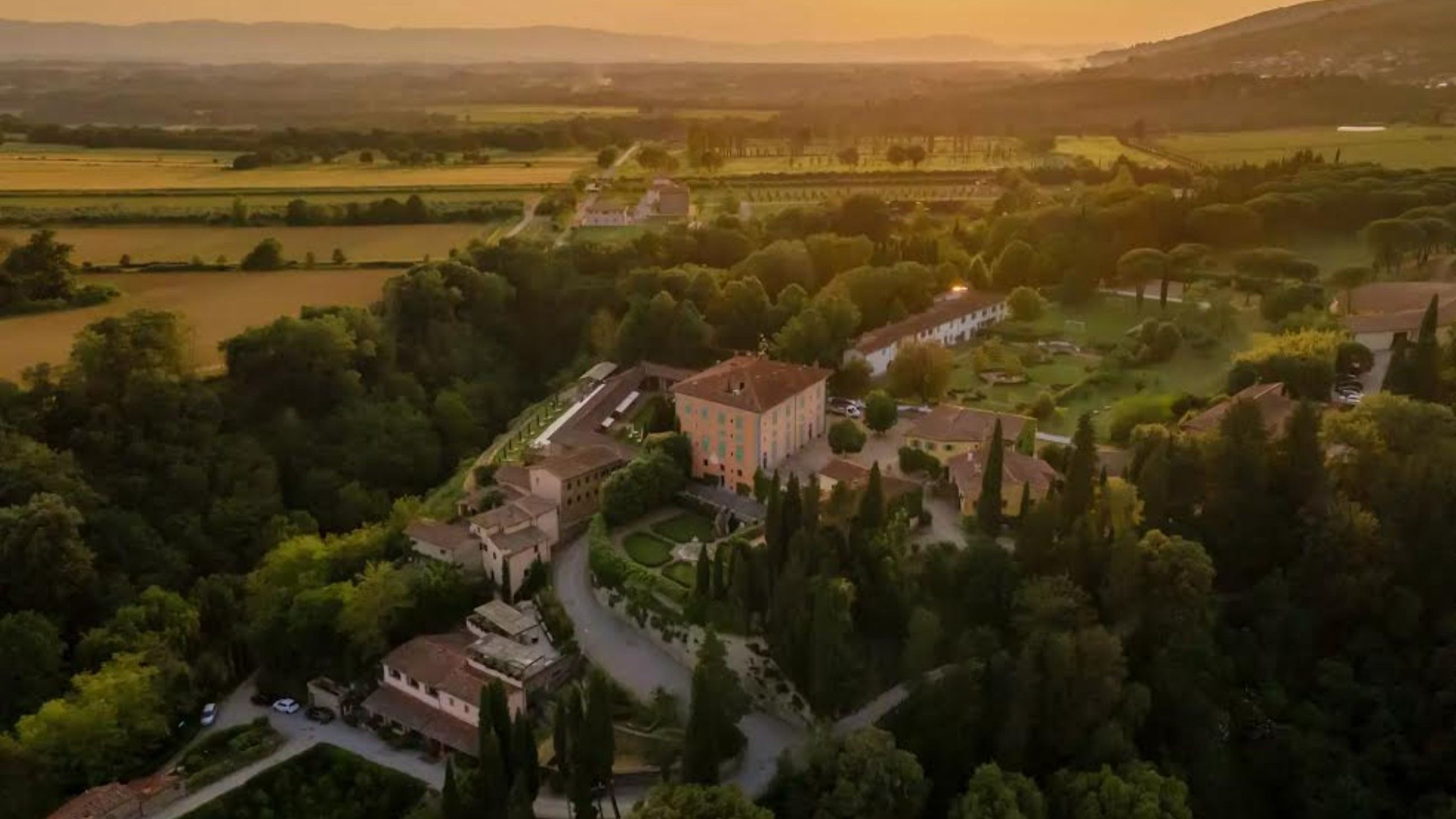 La tenuta Il Borro di Ferragamo in Toscana 
