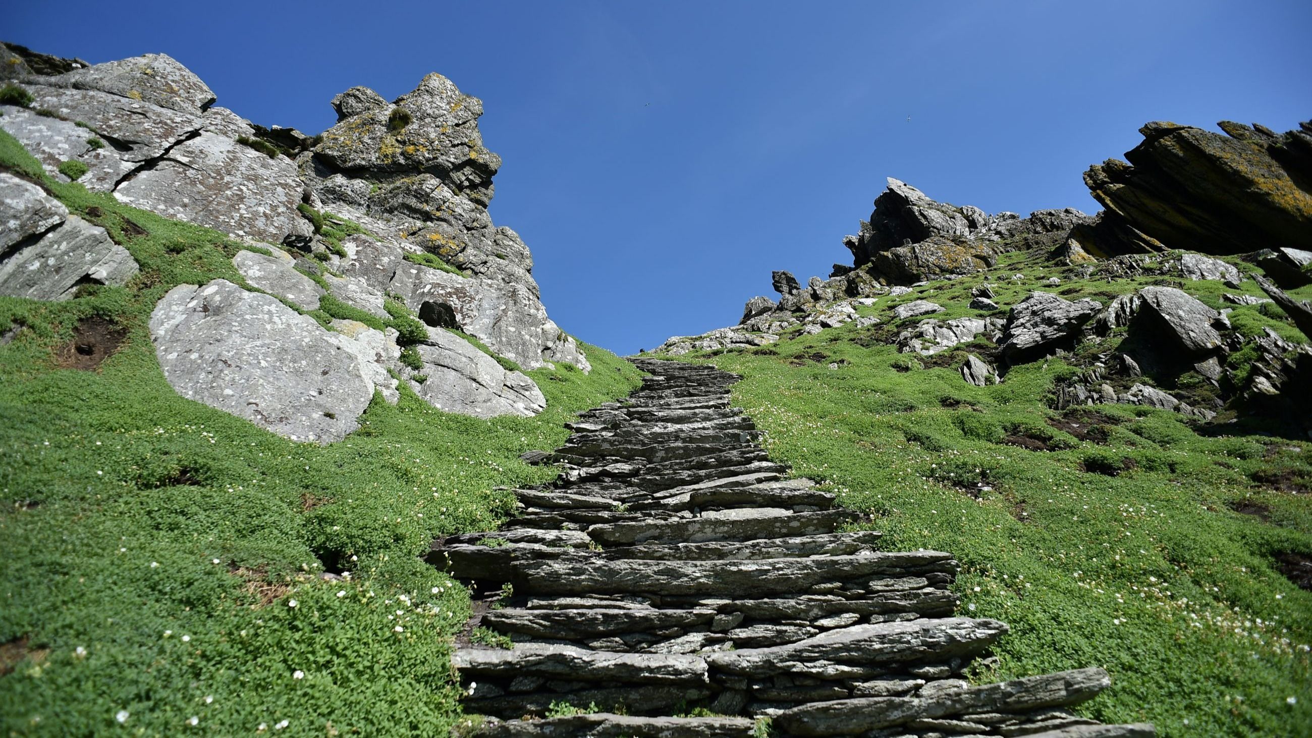 Veduta generale di Skellig Michael il 21 agosto 2019 a Portmagee, in Irlanda - Credits: Getty Images 