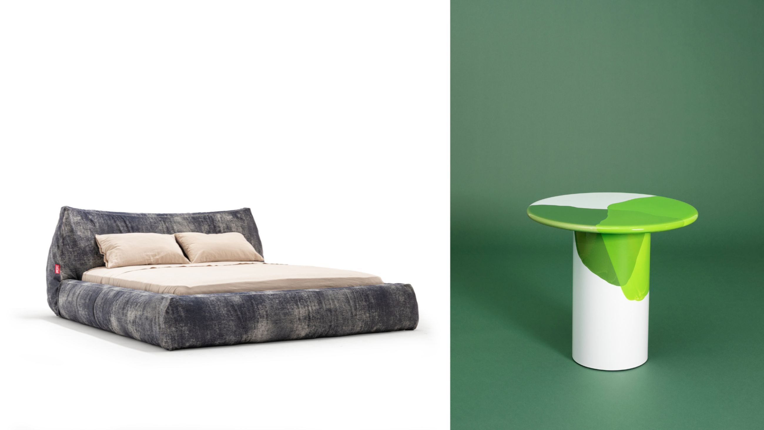 Da sinistra: Diesel Living; Longchamp - Courtesy Press Office 