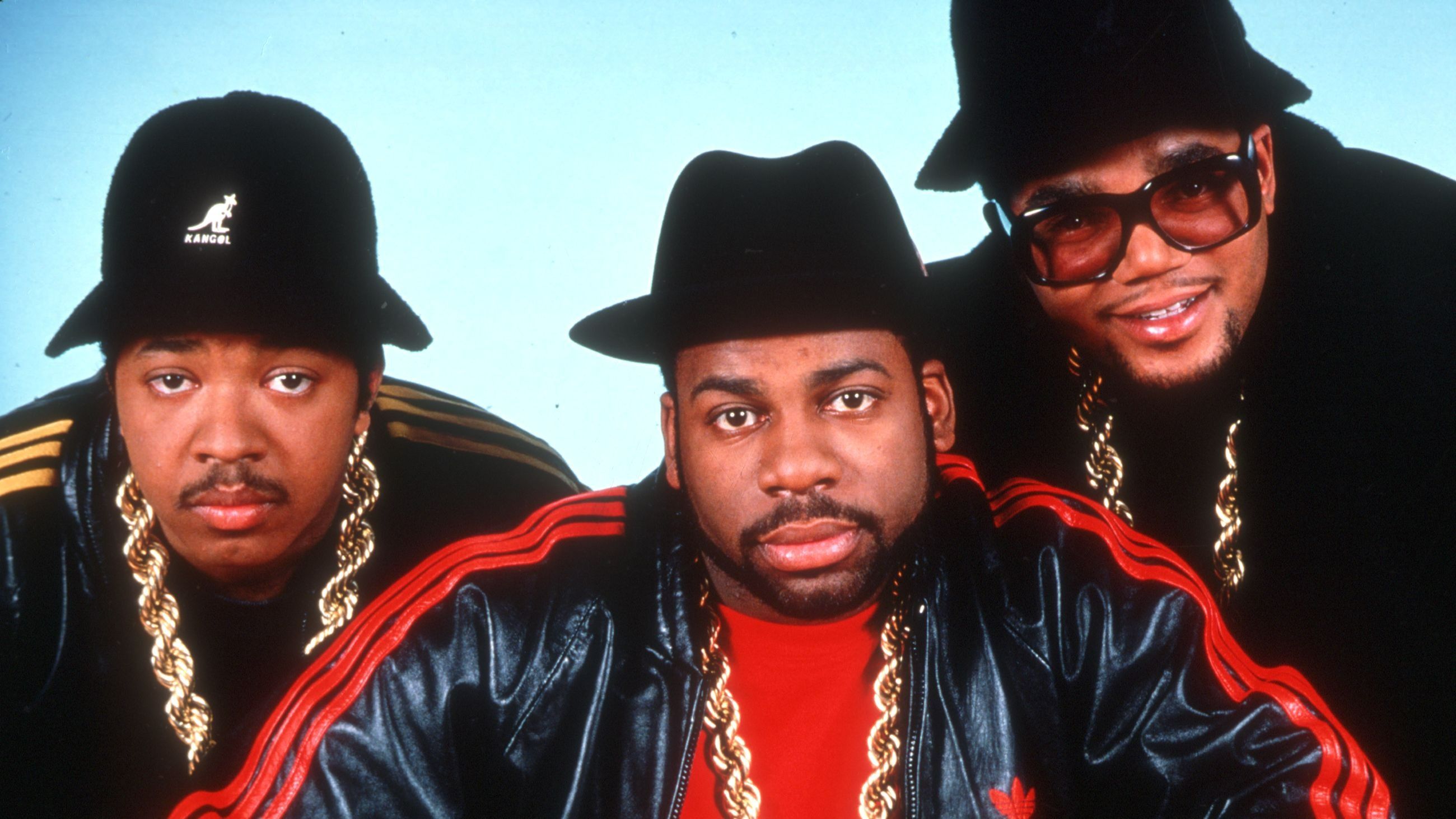 Il gruppo hip hop americano Run-DMC, 1985 - Credits Getty Images 