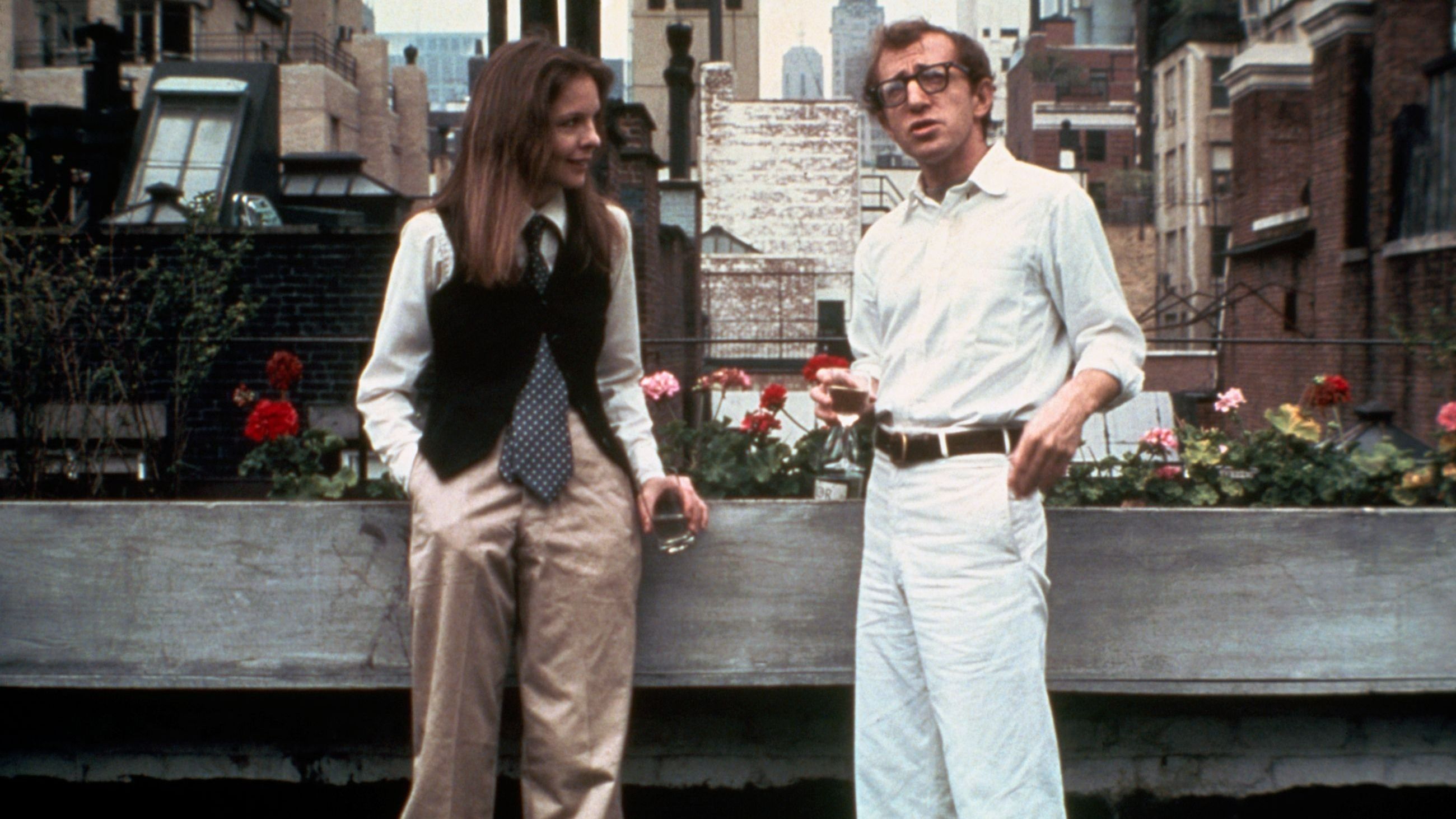 Diane Keaton e Woody Allen nel film "Io e Annie" - Credits: Getty Images 