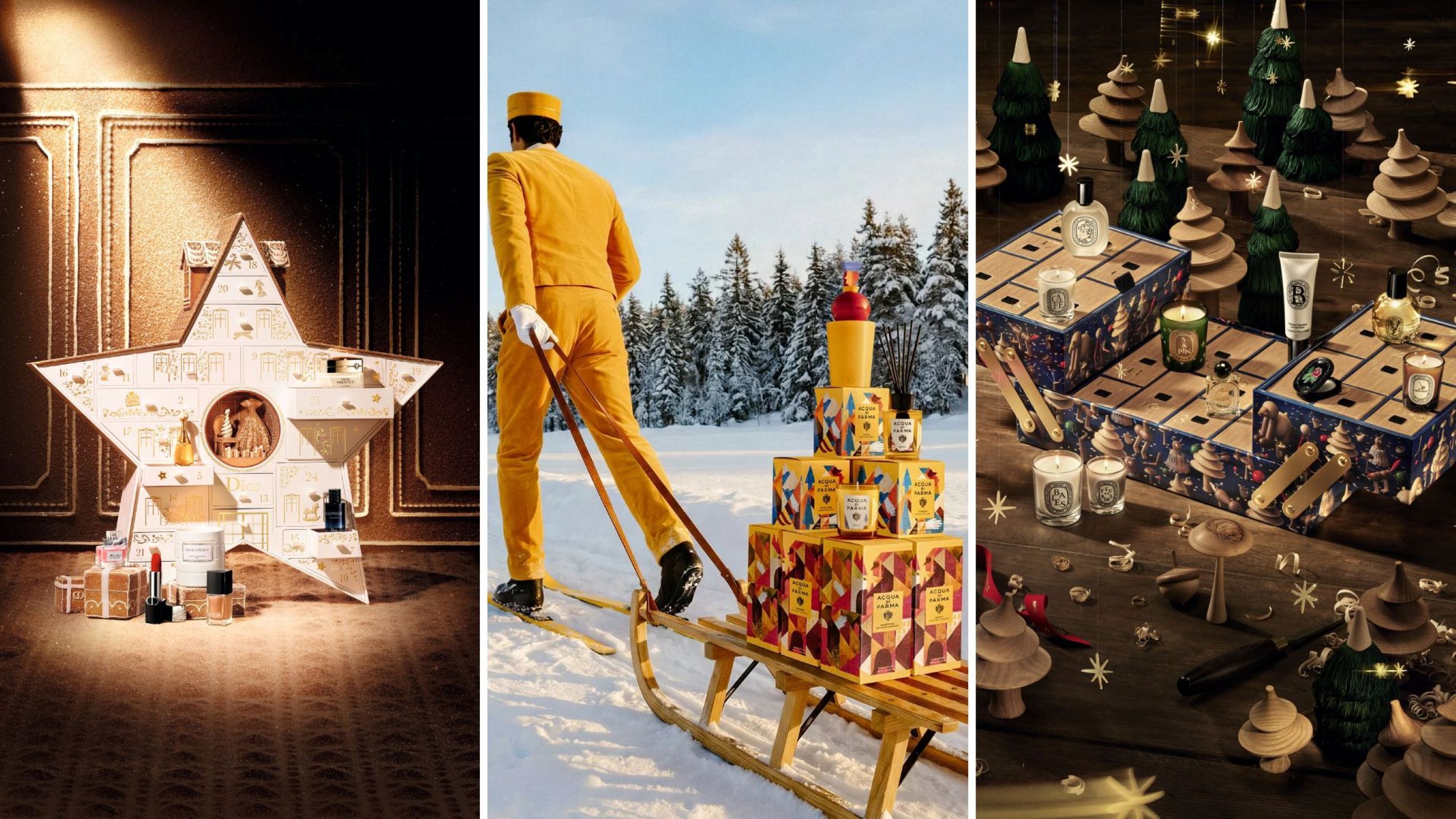 Dior; Acqua di Parma; Diptyque - Credits: Courtesy Press Office