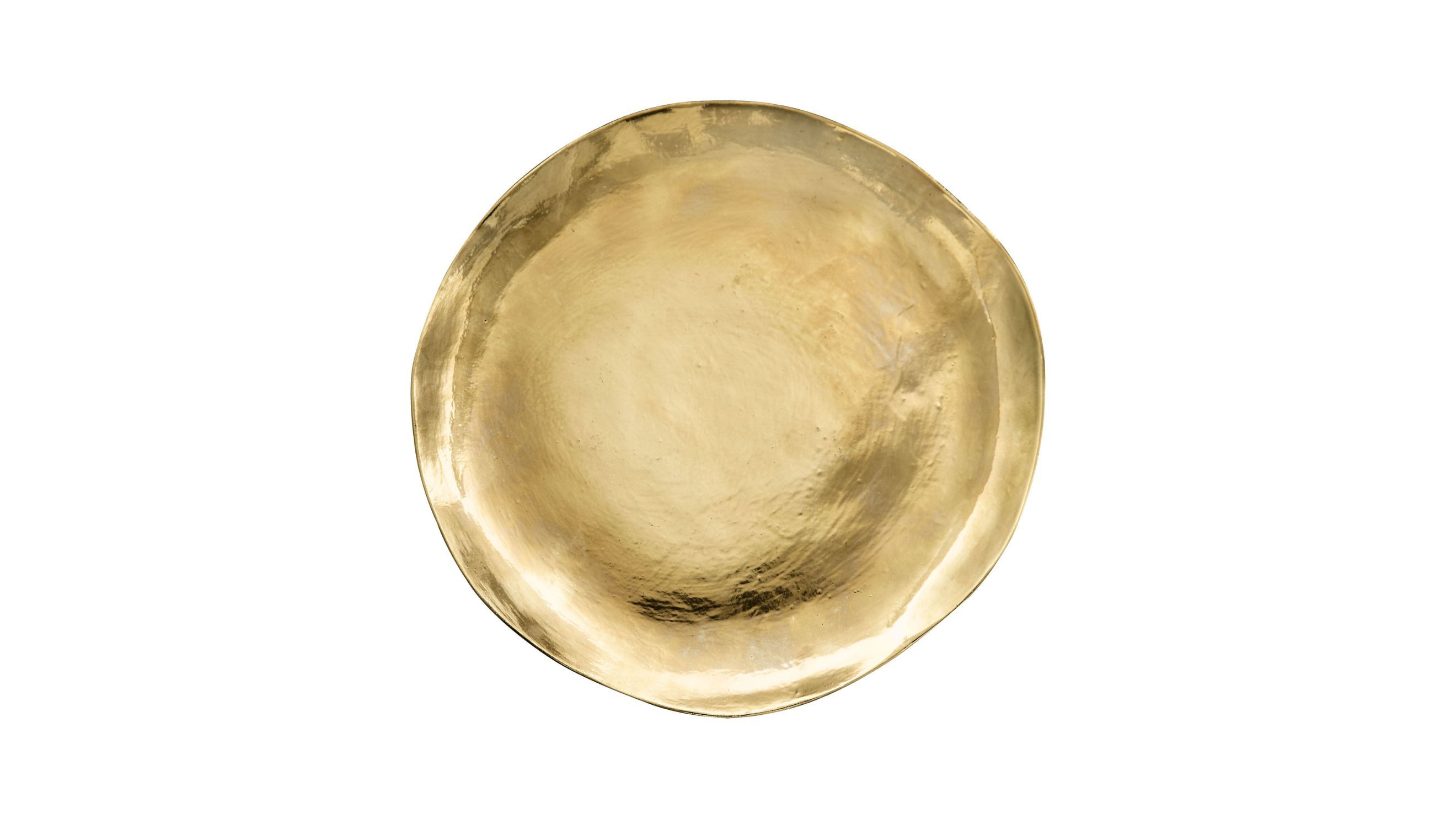 Piatti con bordo irregolare e finitura oro - Credits: Courtesy Bitossi Home
