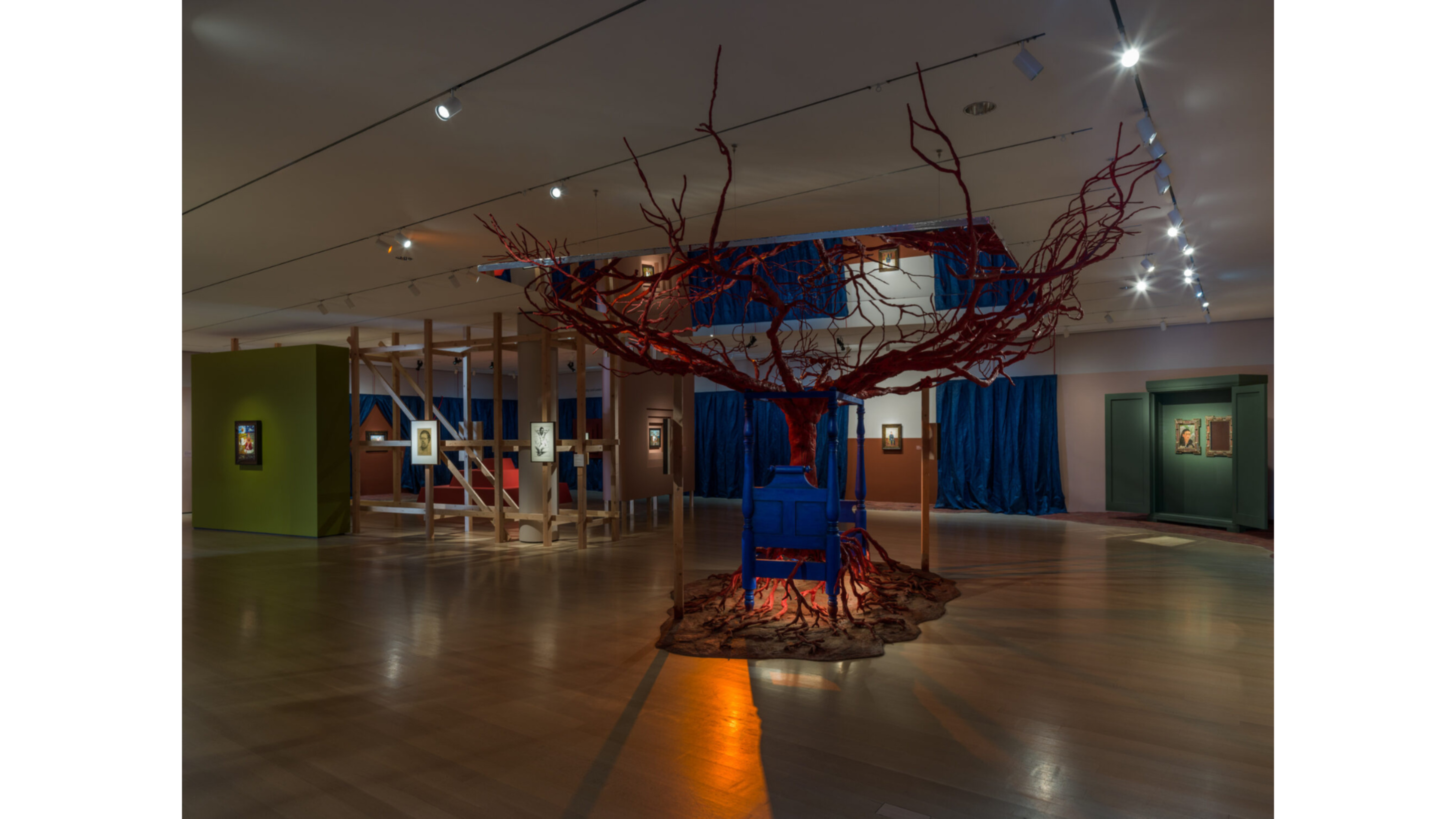 Veduta dell'installazione di Frida and Diego: The Last Dream, in mostra al Museum of Modern Art di New York dal 21 marzo al 12 settembre 2026. Foto di Jonathan Dorado © The Museum of Modern Art, New York - Credits: Courtesy Press Office