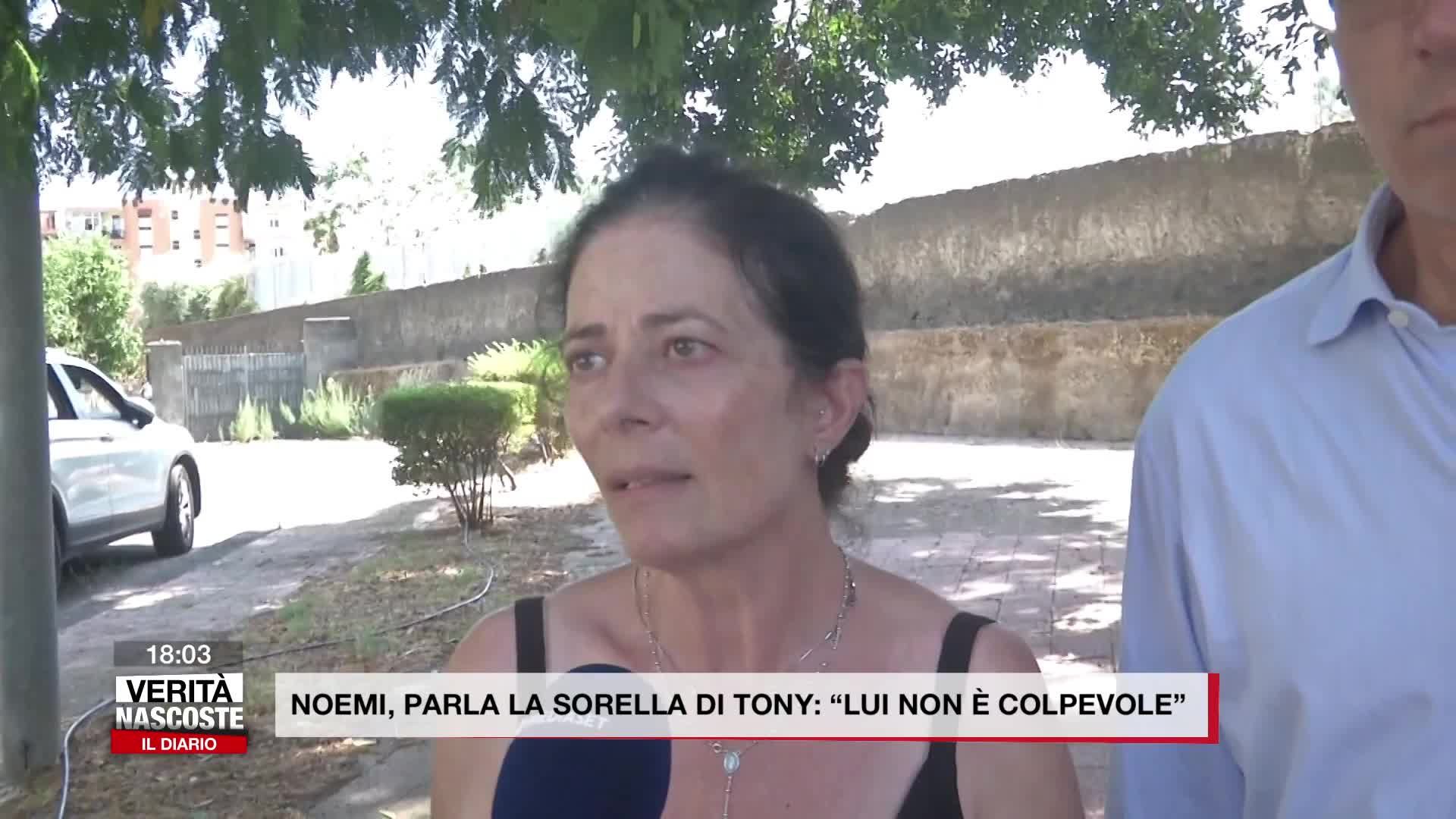 La sorella dell'amico indagato per la morte di Noemi Impellizzeri