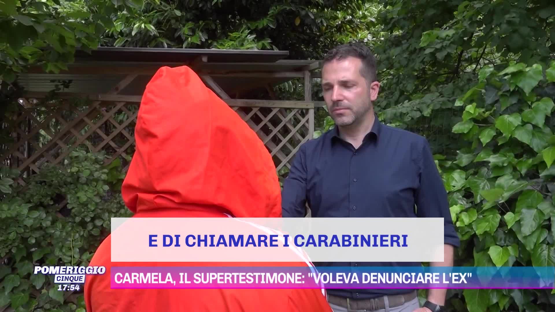 La dichiarazione dell'ultima persona a parlare con Carmela Quaranta prima dell'omicidio
