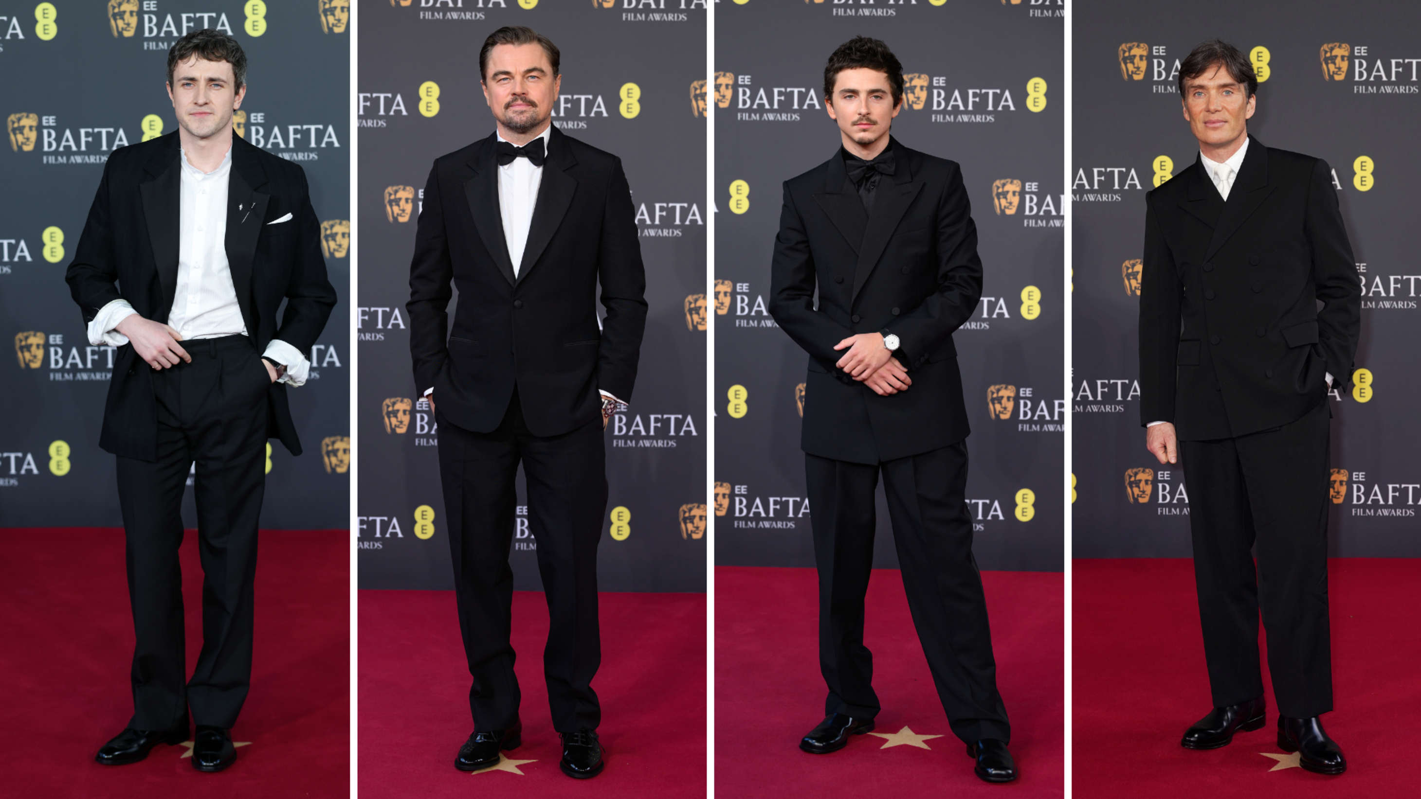 Da sinistra: Paul Mescal; Leonardo DiCaprio; Timothée Chalamet; Cillian Murphy - Credits: Getty Images