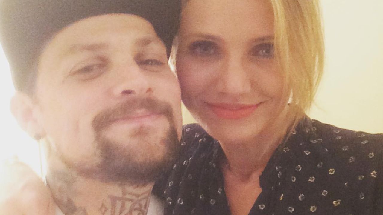 Cameron Diaz e il marito Benji Madden. (Foto instagram @benjaminmadden)