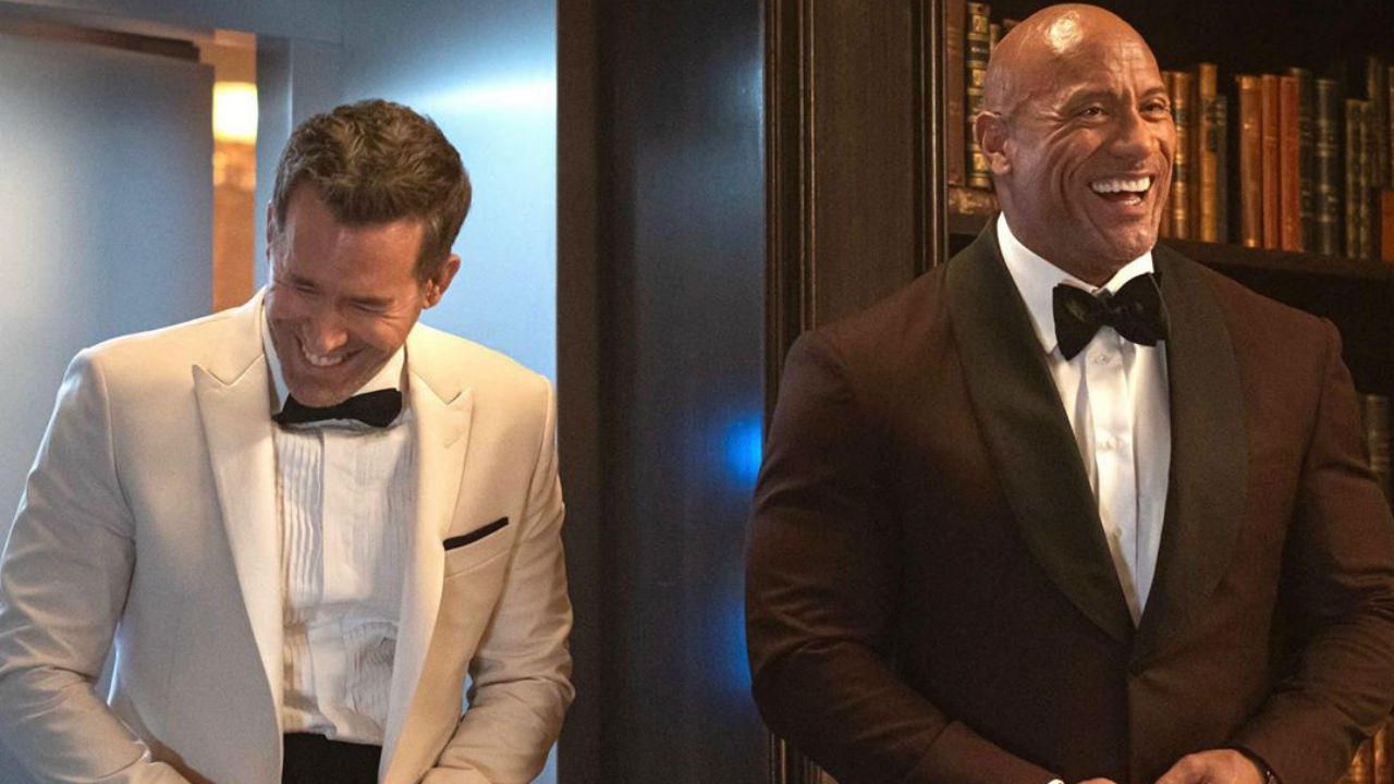 Ryan Reynolds e Dwayne Johnson (Foto Instagram @vancityreynolds)