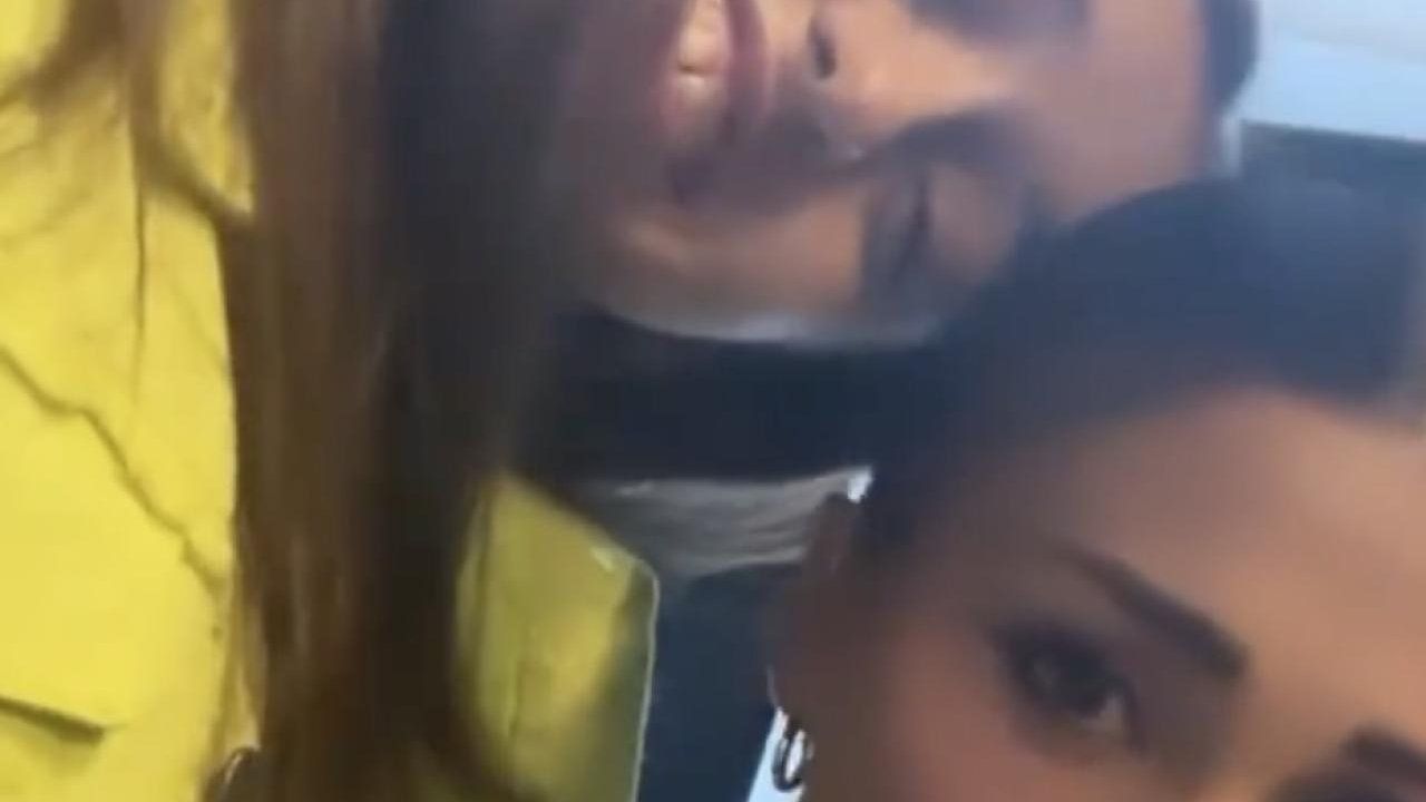 Belén Rodriguez e Giulia Stabile (storie Instagram Belén)