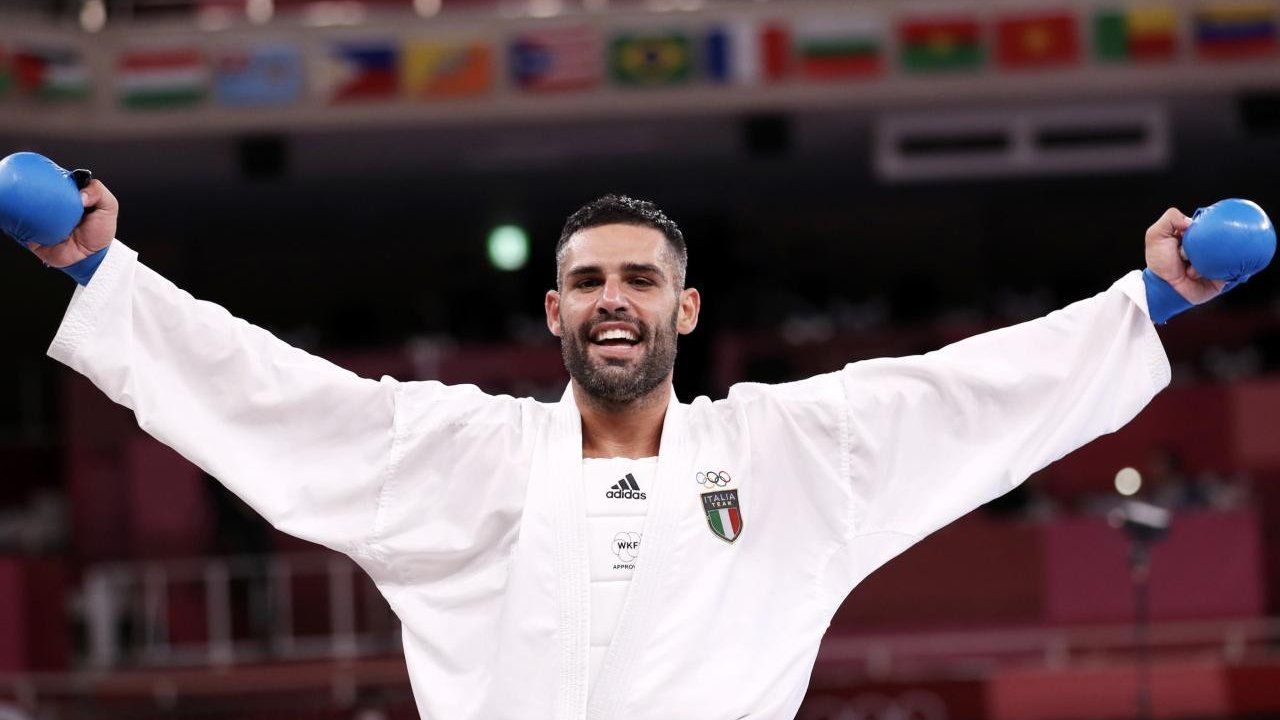 Luigi Busà, Tokyo 2020 (foto Ansa)