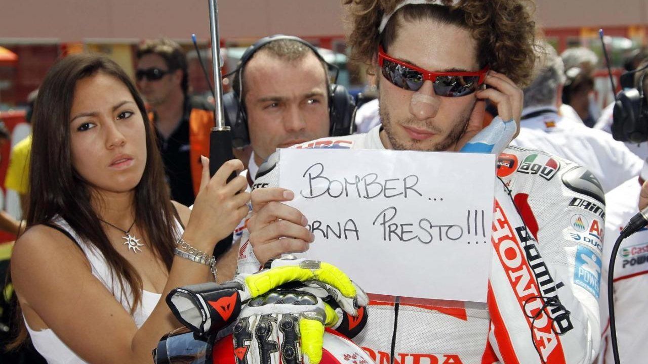 Marco Simoncelli e Kate (foto Instagram)