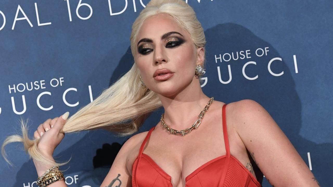 Lady Gaga a Milano per l'anteprima di House of Gucci (ANSA)