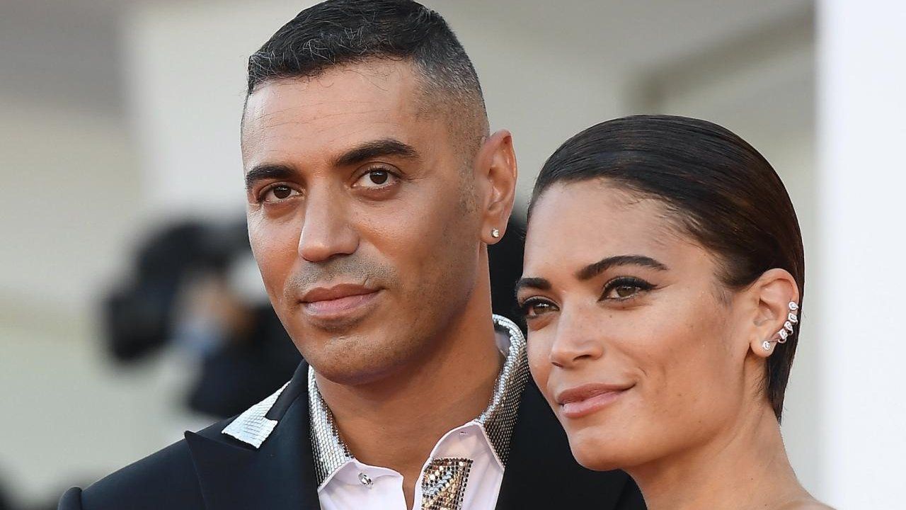 Marracash e Elodie (foto Ansa)