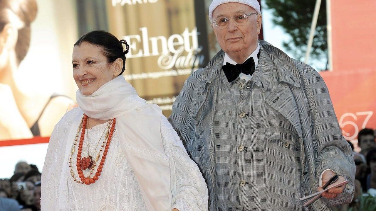 Carla Fracci e Beppe Menegatti