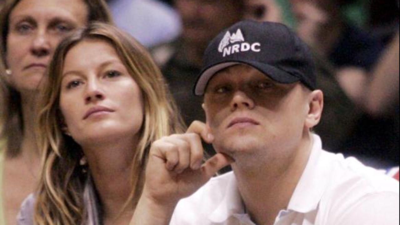 Gisele Bundchen e Leonardo DiCaprio (Ansa/2005)