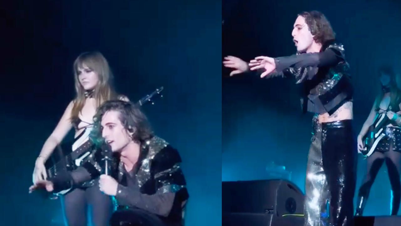 Concerto dei Maneskin in Messico, foto social