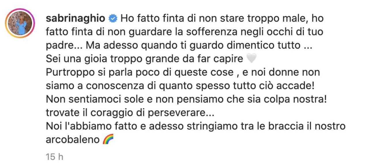 Instagram Sabrina Ghio