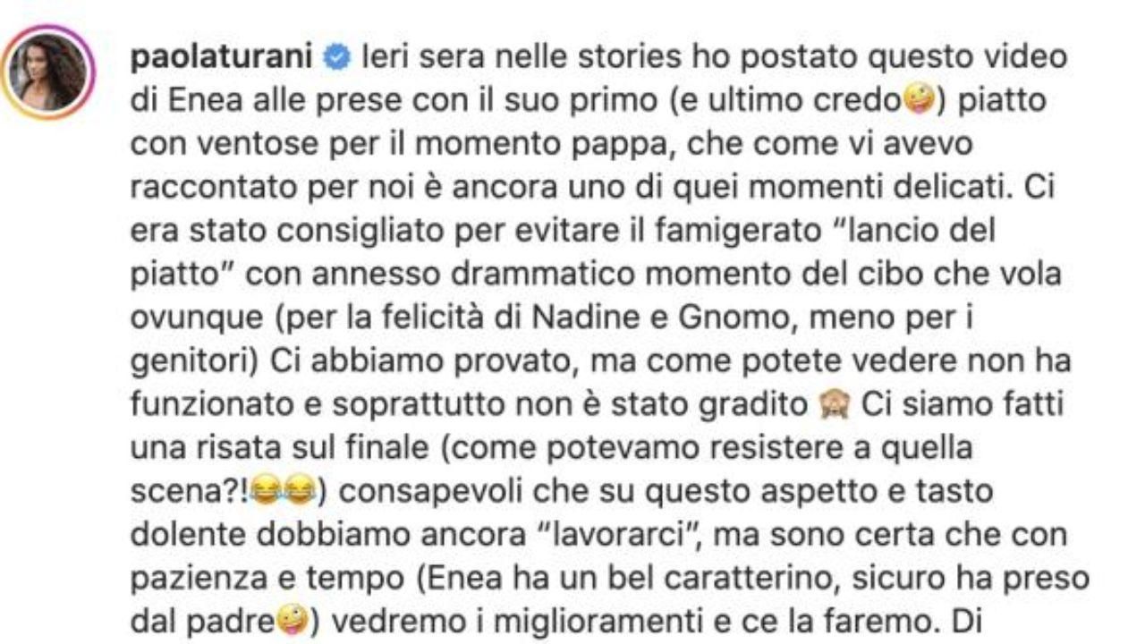 Instagram Paola Turani
