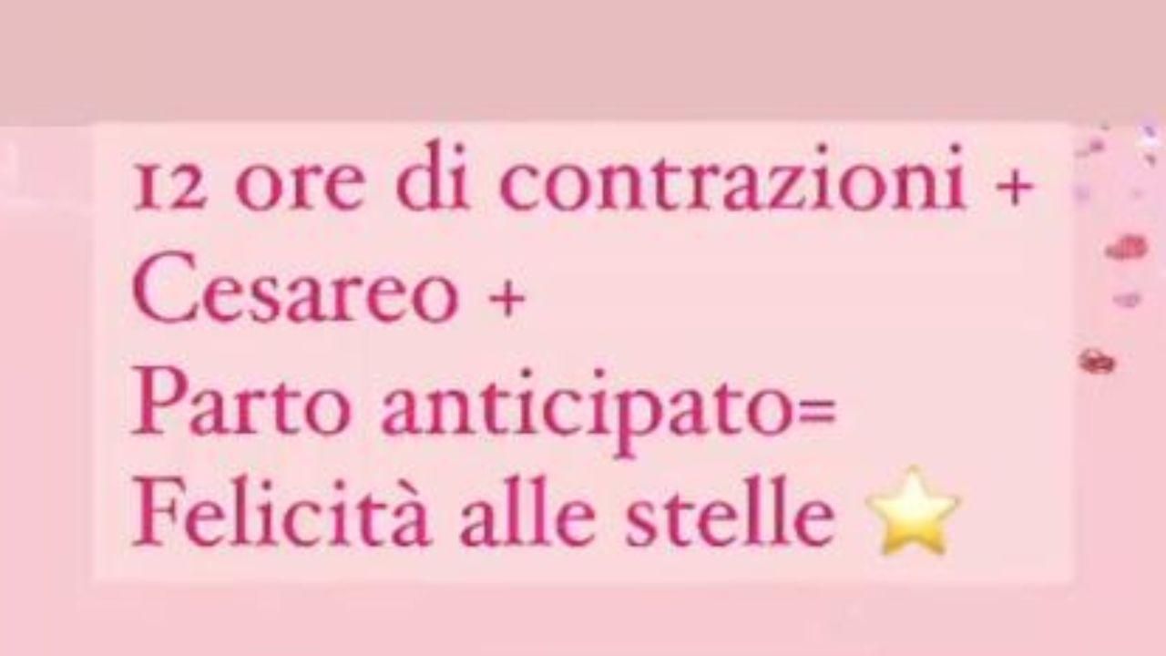 Storie Instagram Francesca Barra