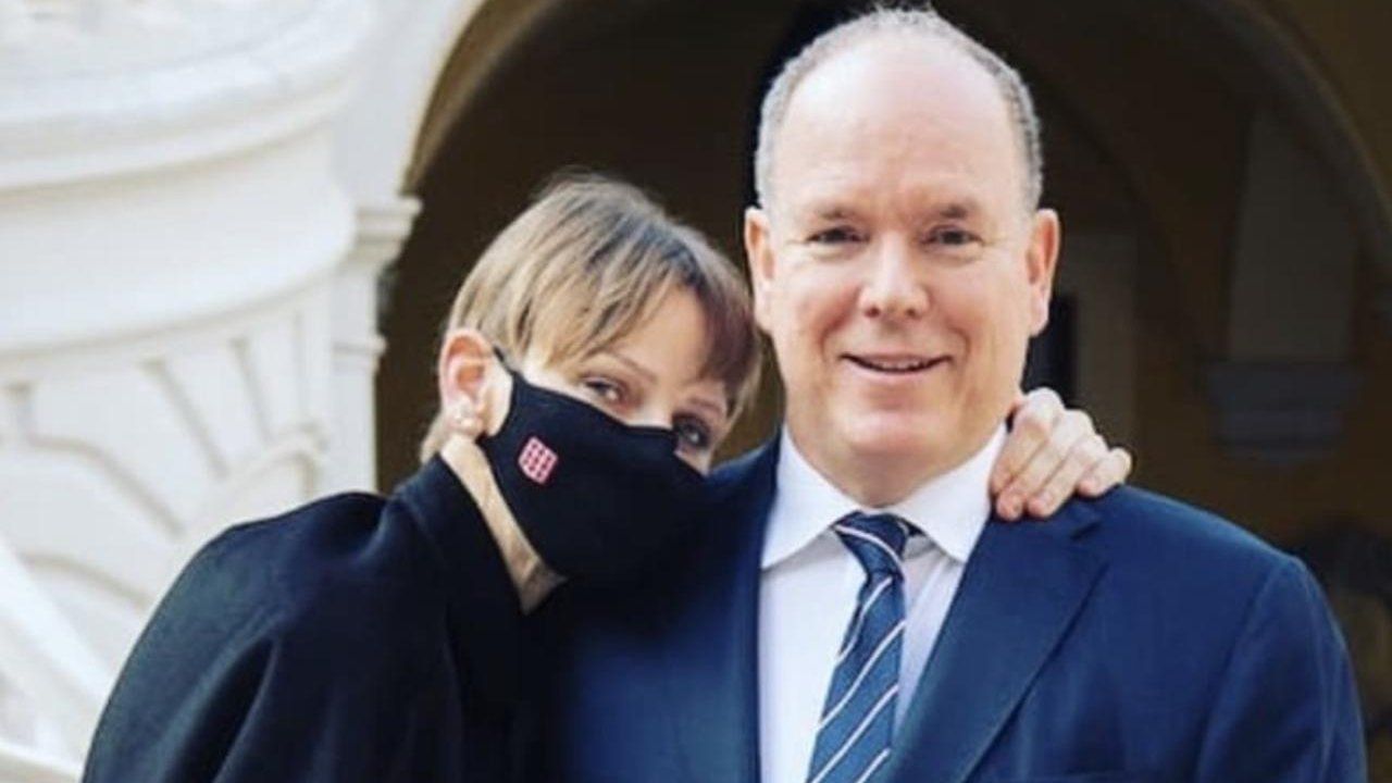 Charlene e Alberto di Monaco in una foto di novembre (Instagram)