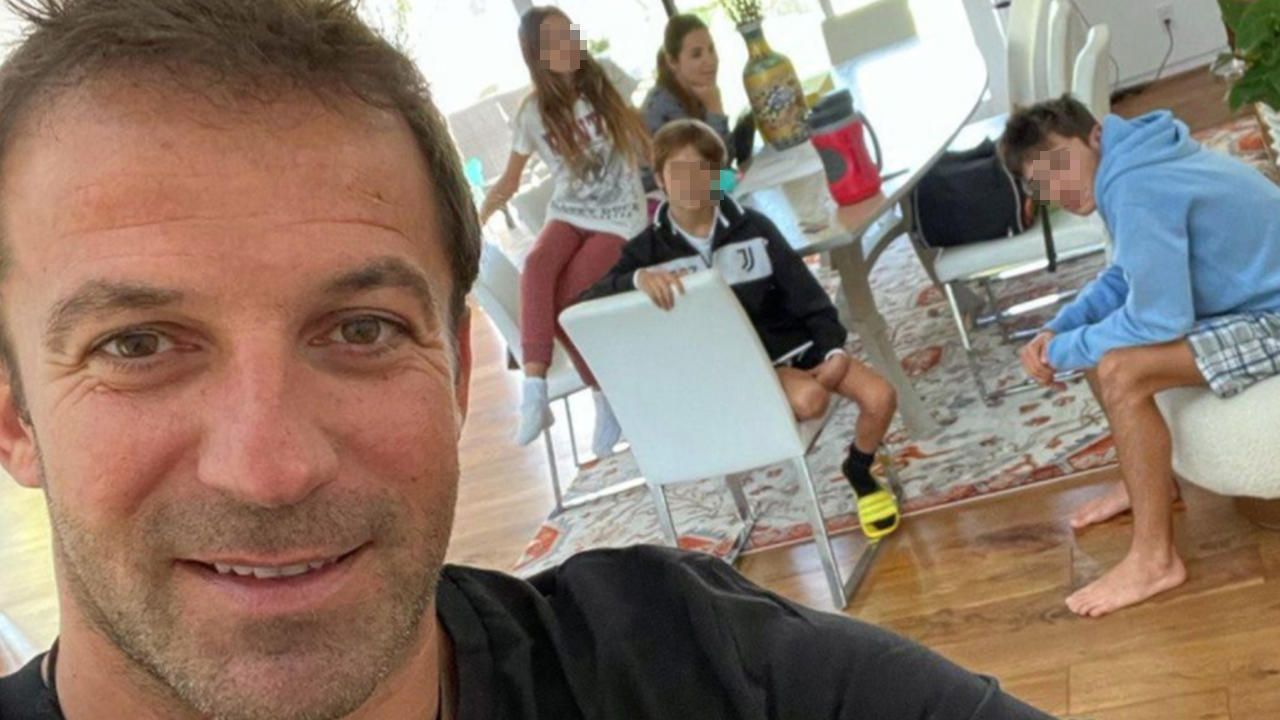 Foto Instagram @alessandrodelpiero