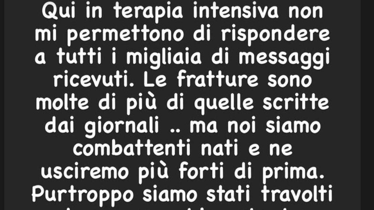 Storie Instagram Massimiliano Caroletti