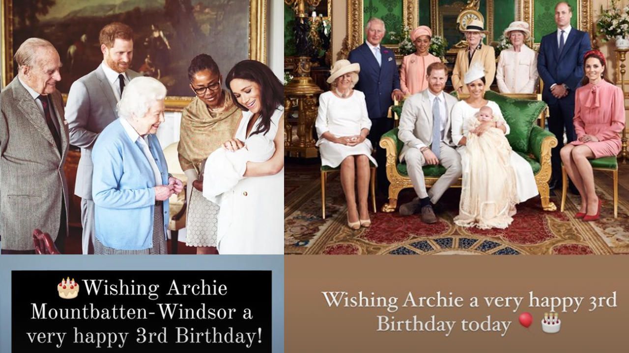 Foto Instagram @theroyalfamily e @dukeandduchessofcambridge
