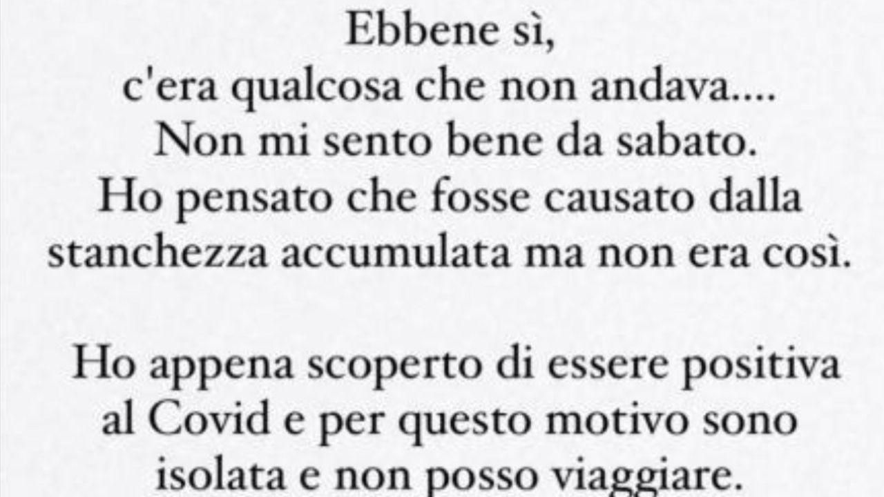 Storie Instagram Laura Pausini