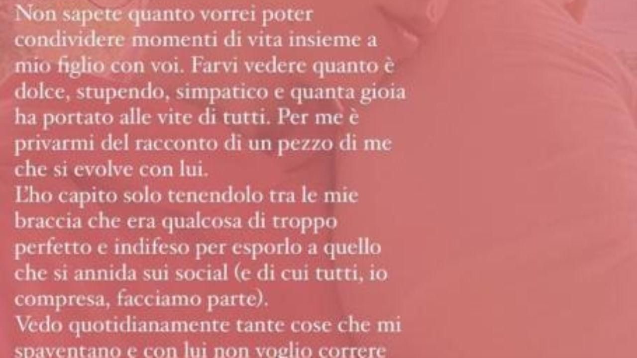 Storie Instagram Aurora Ramazzotti