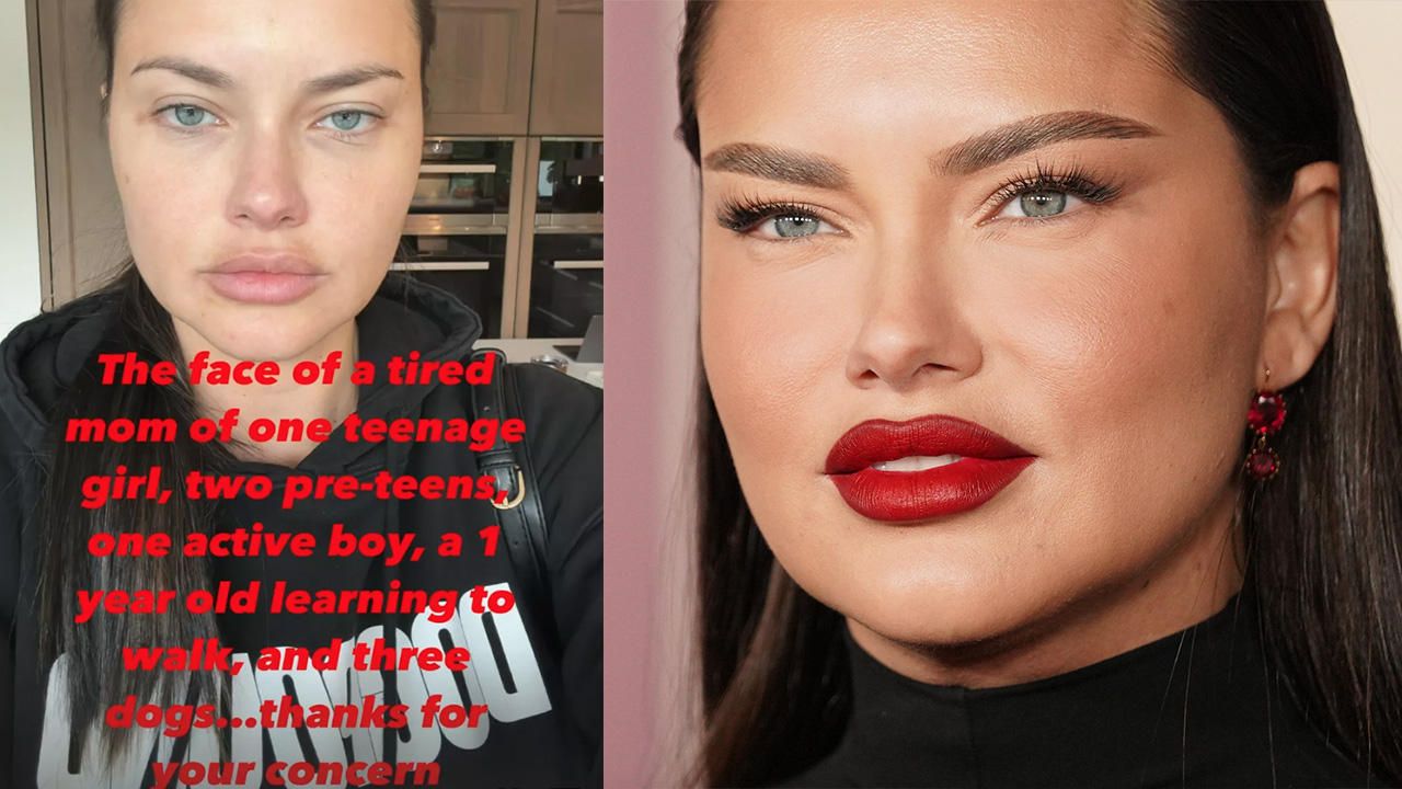 Foto Instagram @adrianalima e Ansa