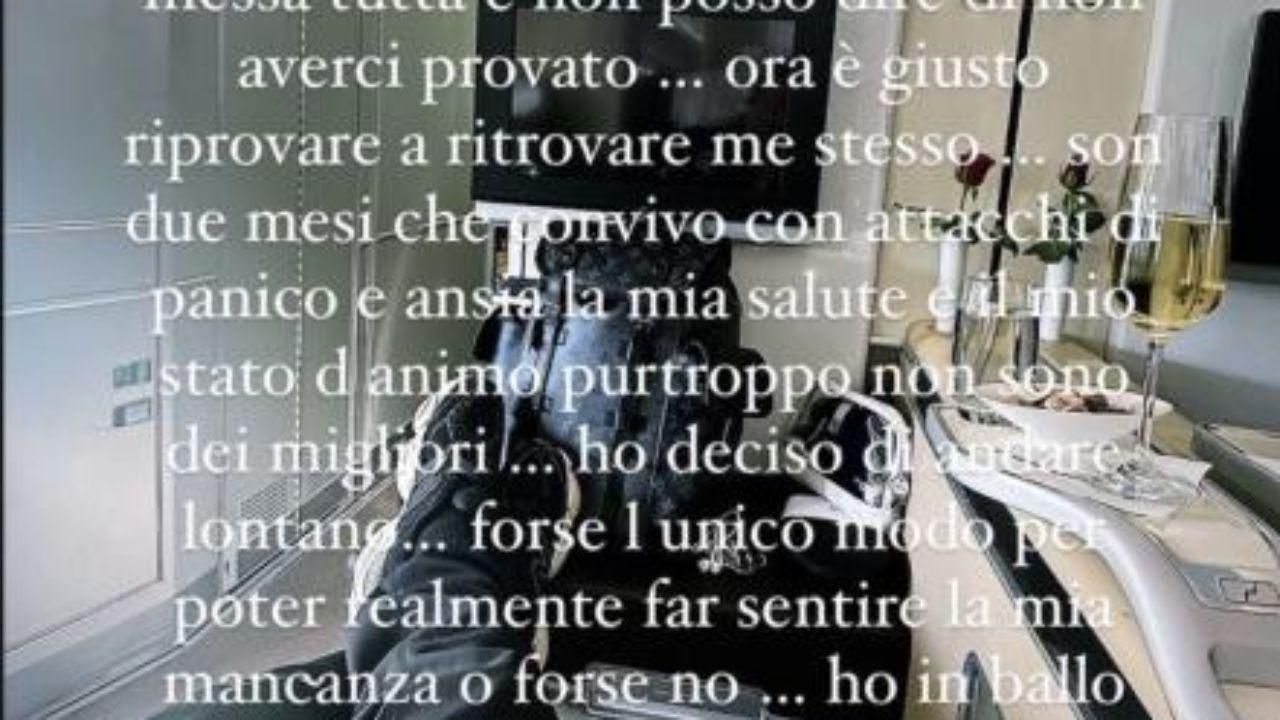 storie Instagram Alessandro Basciano