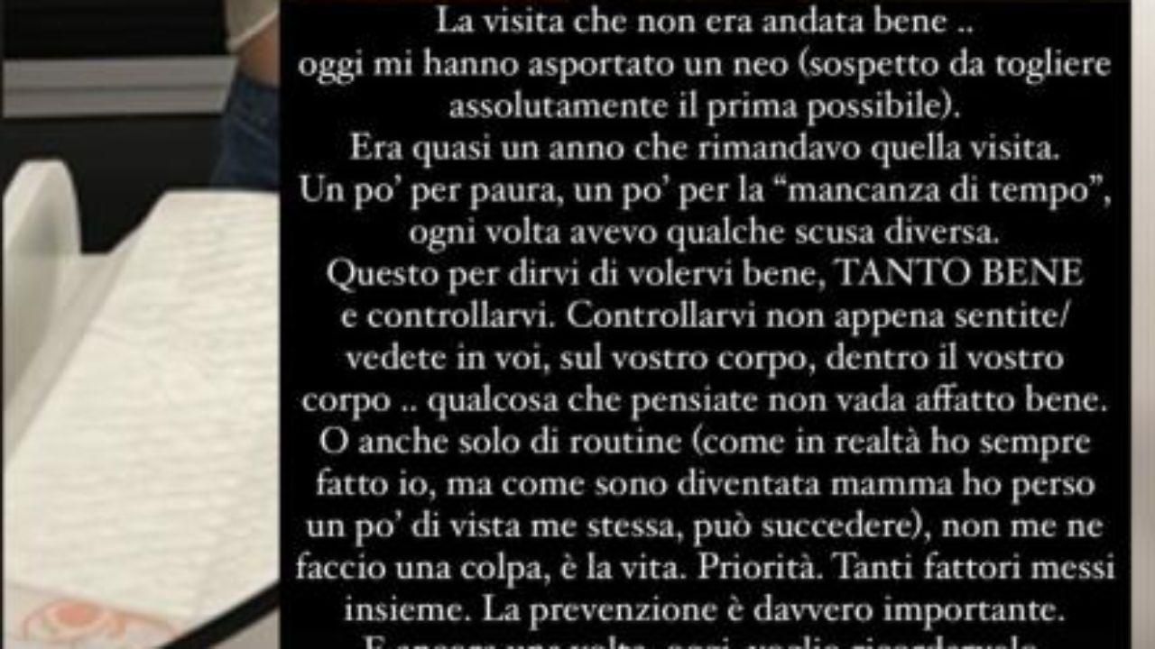 Storie Instagram Ludovica Valli