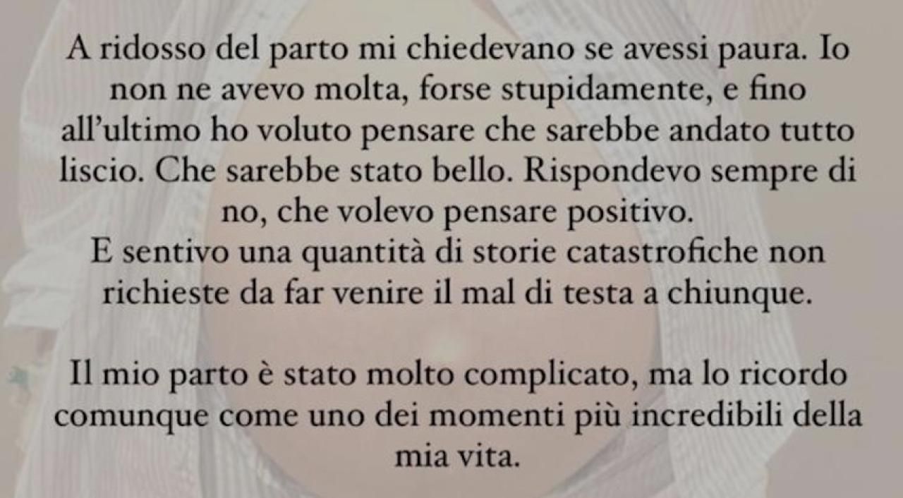 Storie Instagram Aurora Ramazzotti