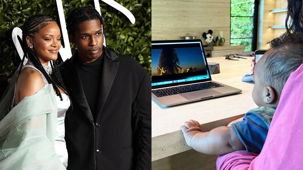 Foto Ansa e Instagram @badgalriri