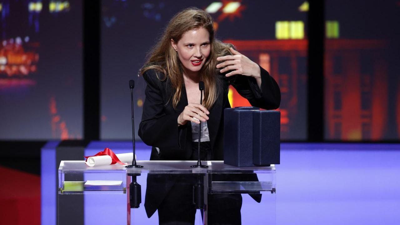Justine Triet al Festival di Cannes | foto Ansa