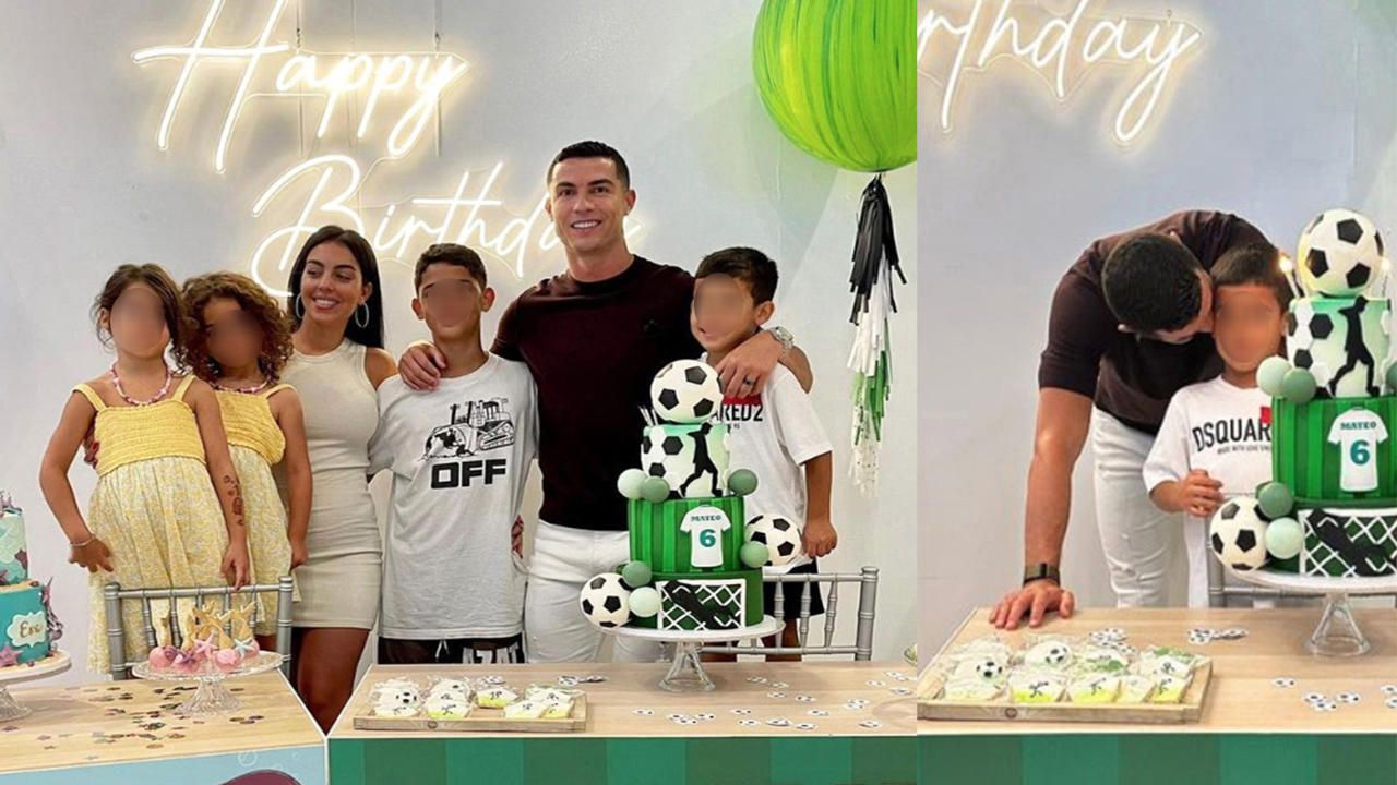 Instagram @cristiano e @georginagio