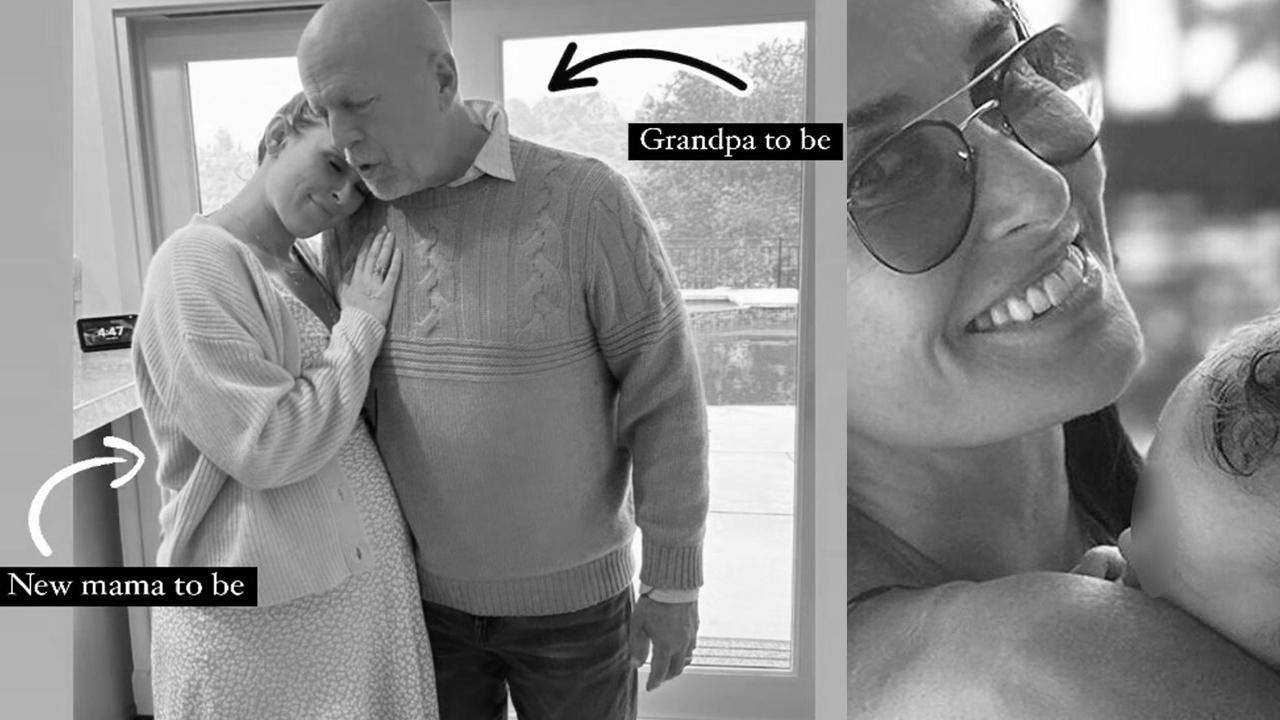 Instagram @rumerwillis e @demimoore