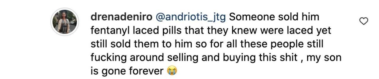 Instagram Drena De Niro